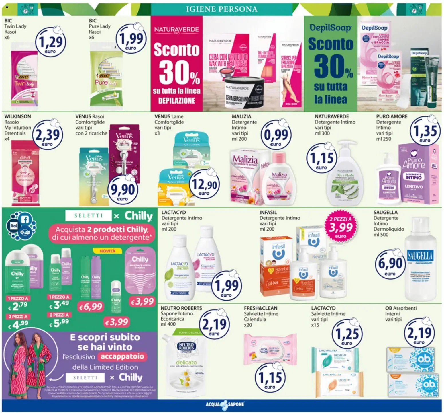 Acqua e Sapone volantino N.18