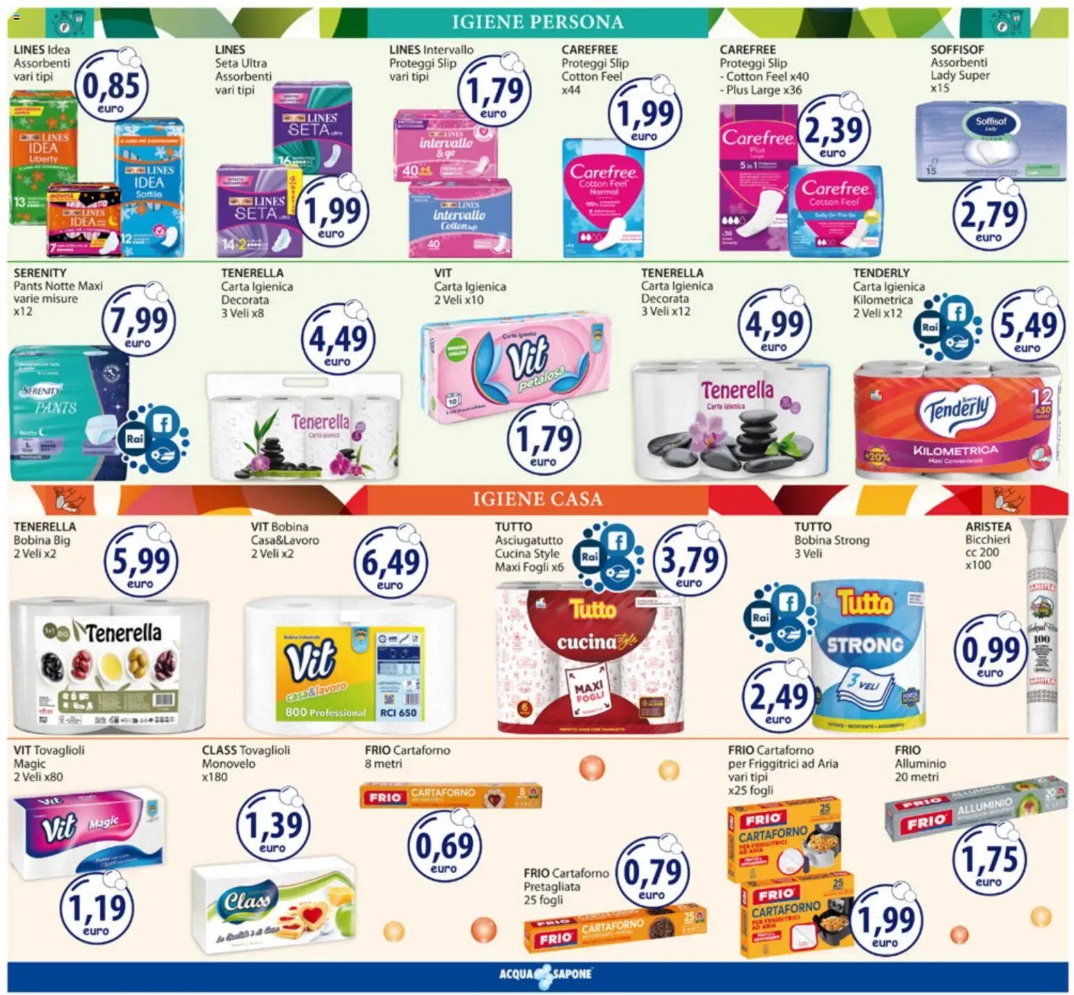 Acqua e Sapone volantino N.18