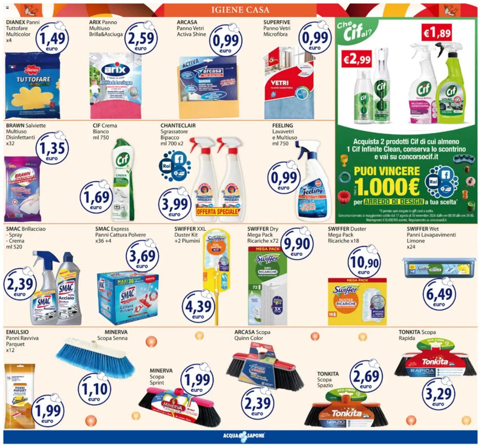 Acqua e Sapone volantino N.18