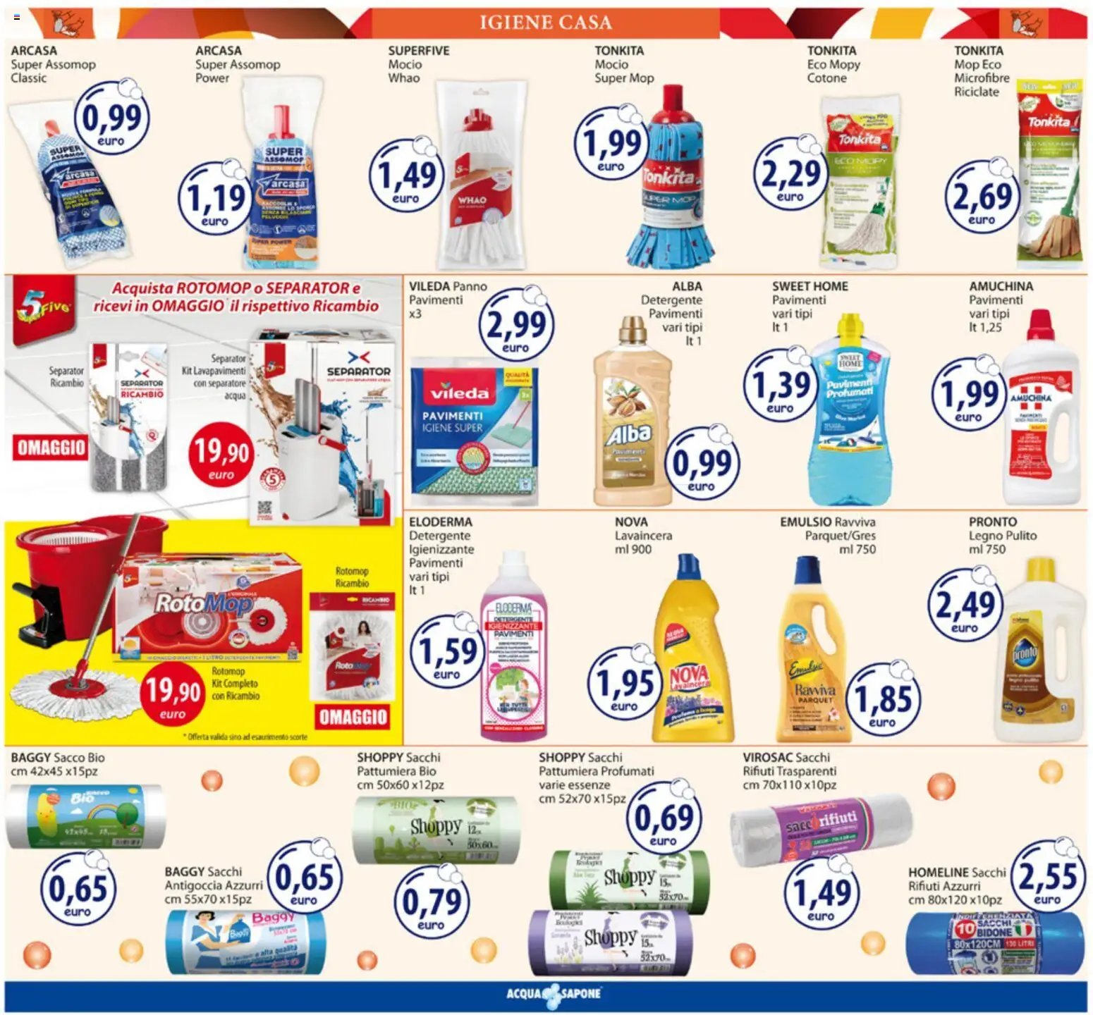 Acqua e Sapone volantino N.18