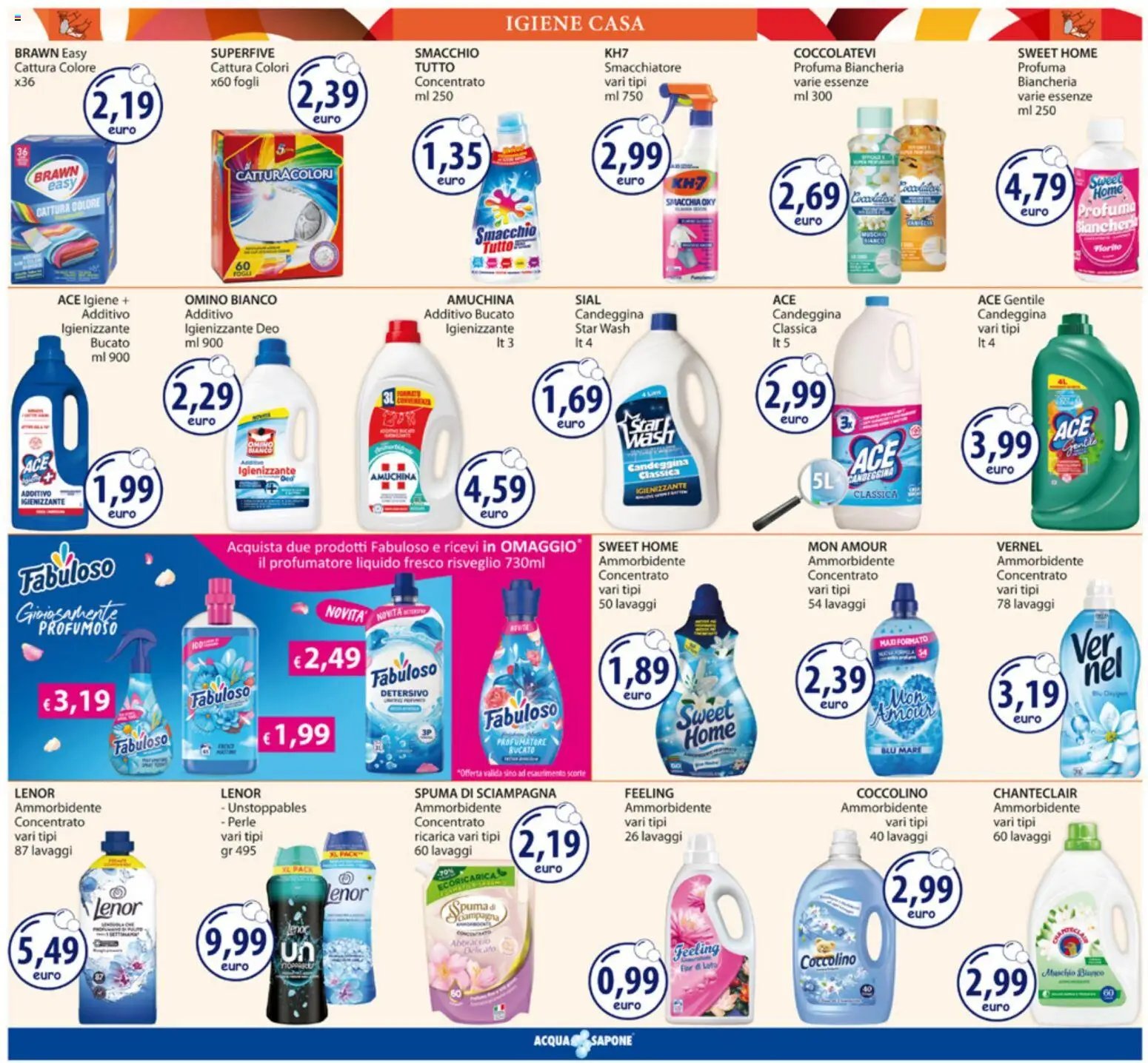 Acqua e Sapone volantino N.18
