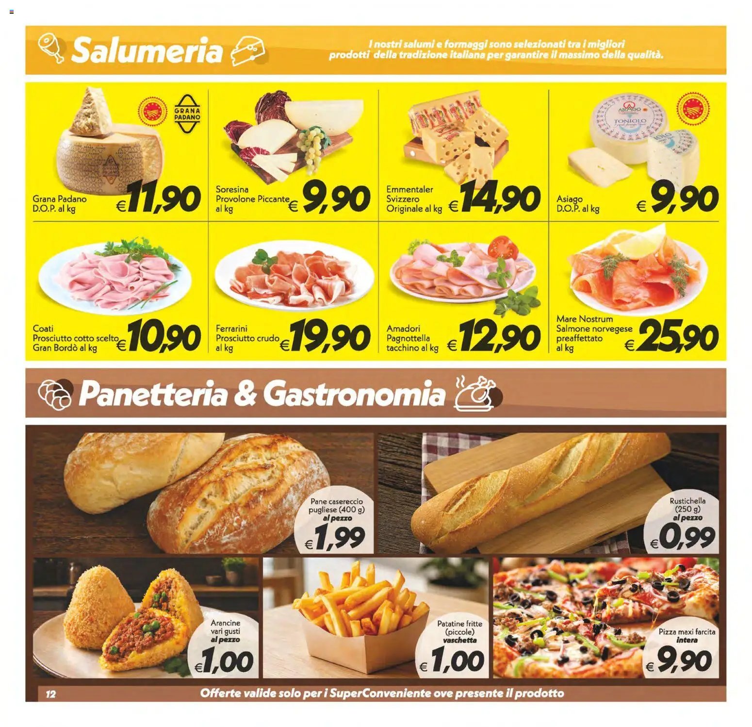 SuperConveniente volantino Gela, Vittoria