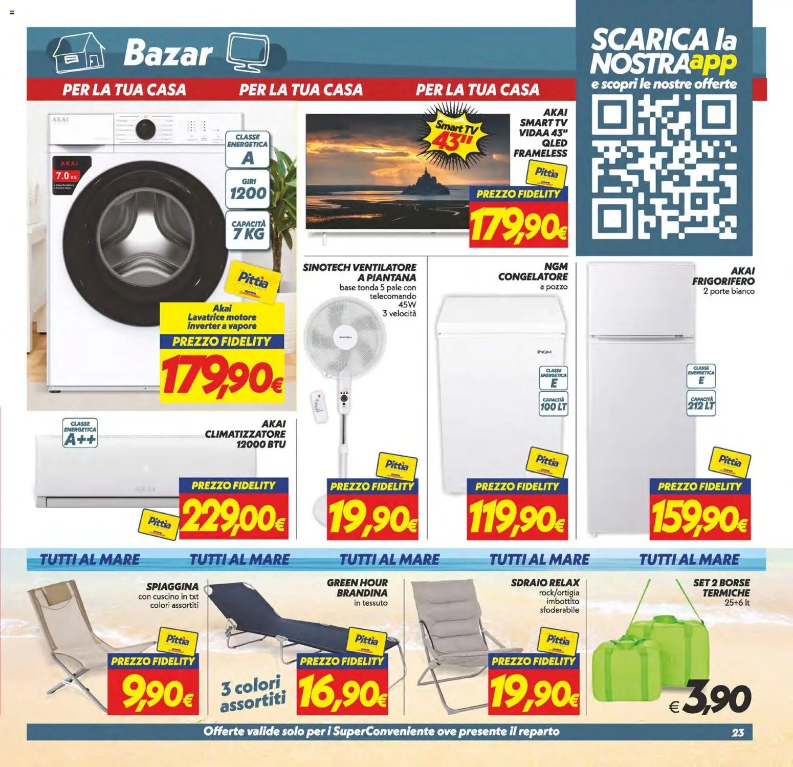 SuperConveniente volantino Gela, Vittoria