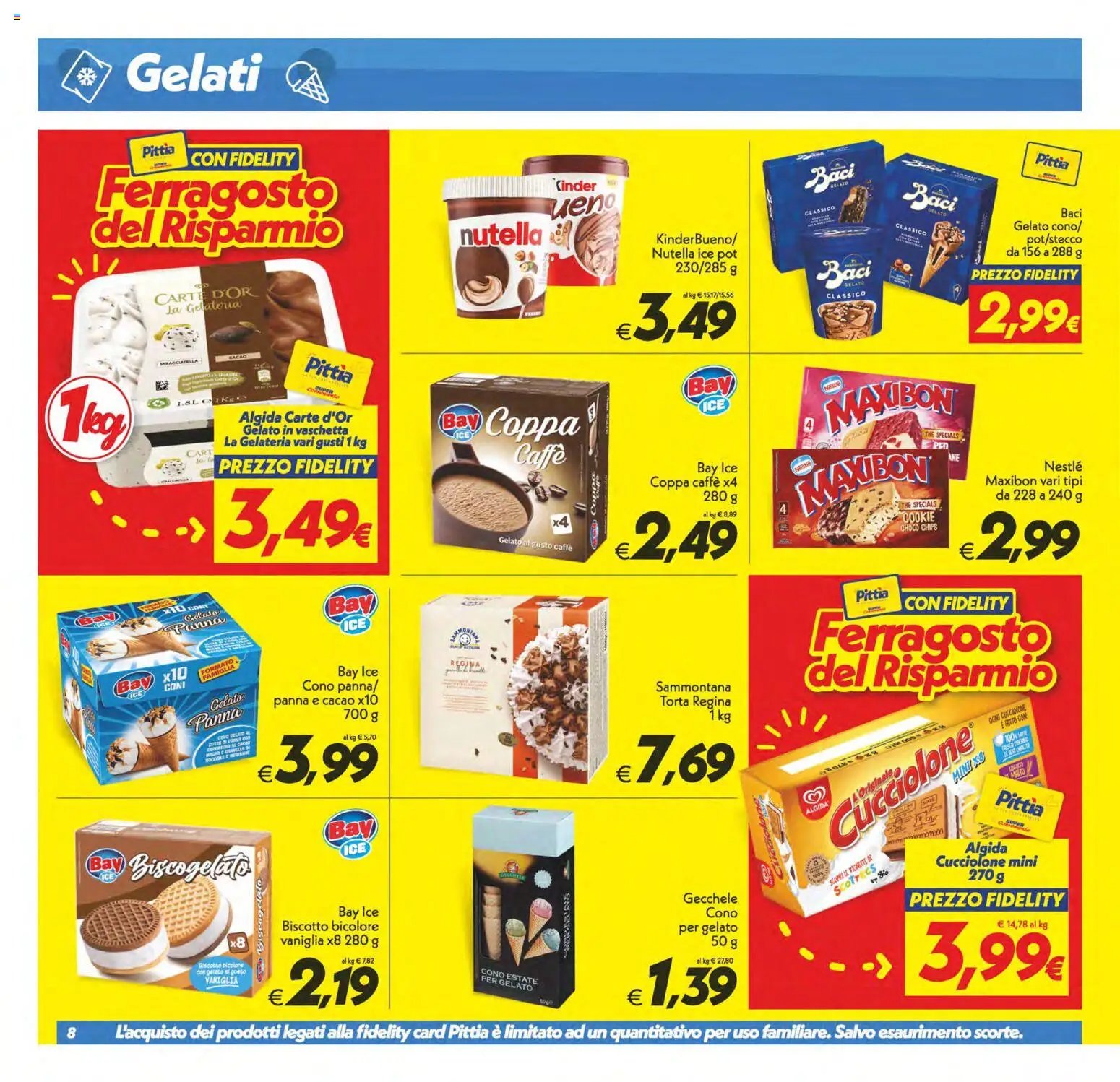 SuperConveniente volantino Gela, Vittoria