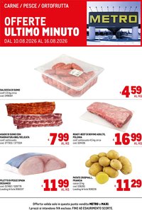 Metro volantino Offerte freschissimi
