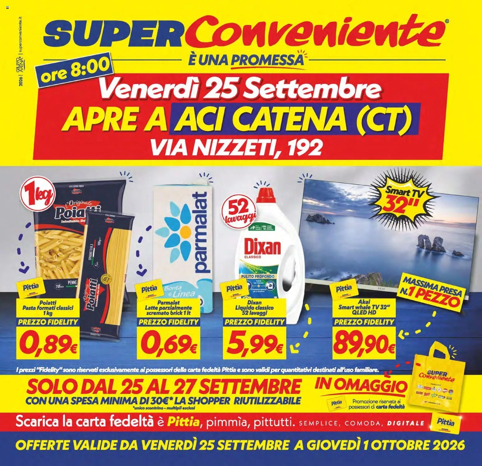 SuperConveniente volantino Aci Catena