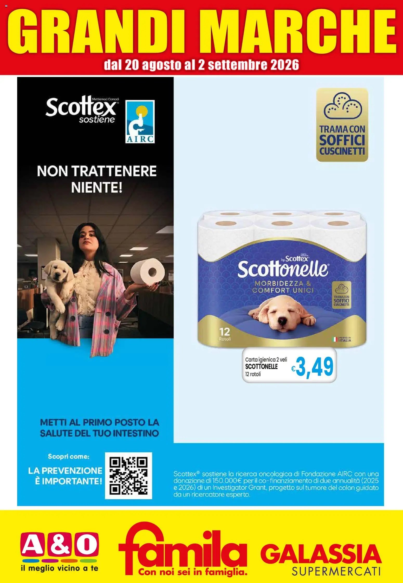 Galassia volantino Supermercati Grandi Marche