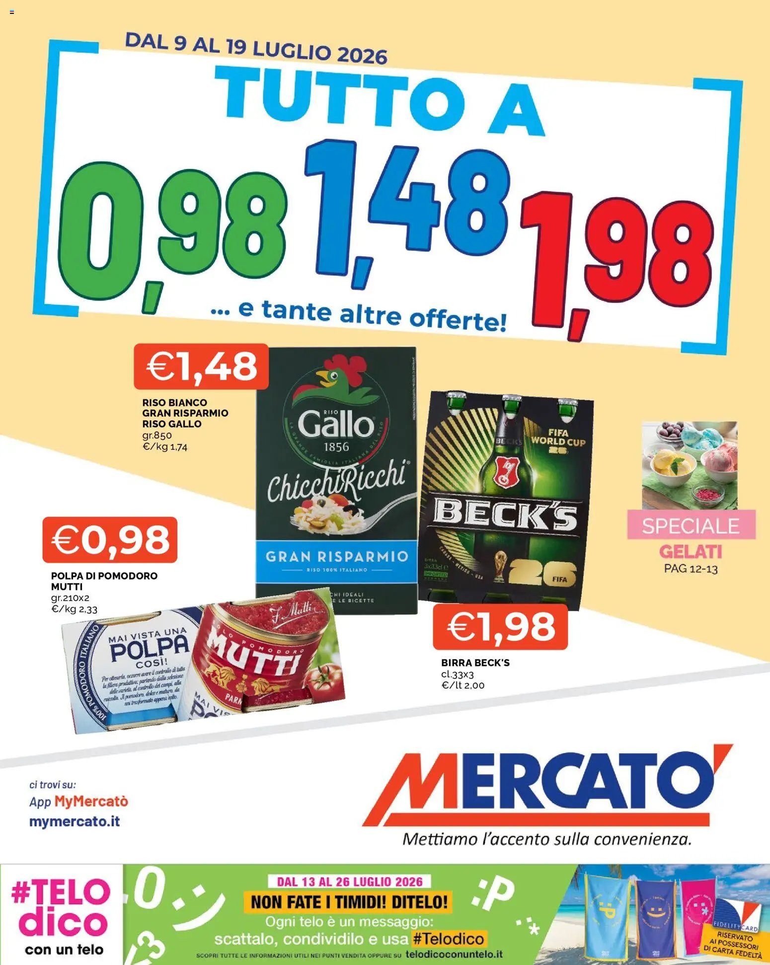 Mercatò volantino