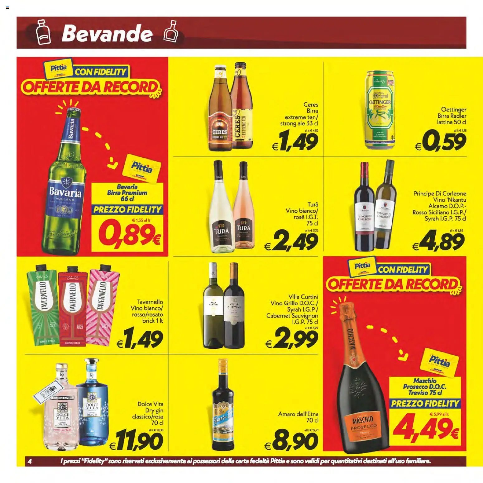 SuperConveniente volantino Catania, Misterbianco