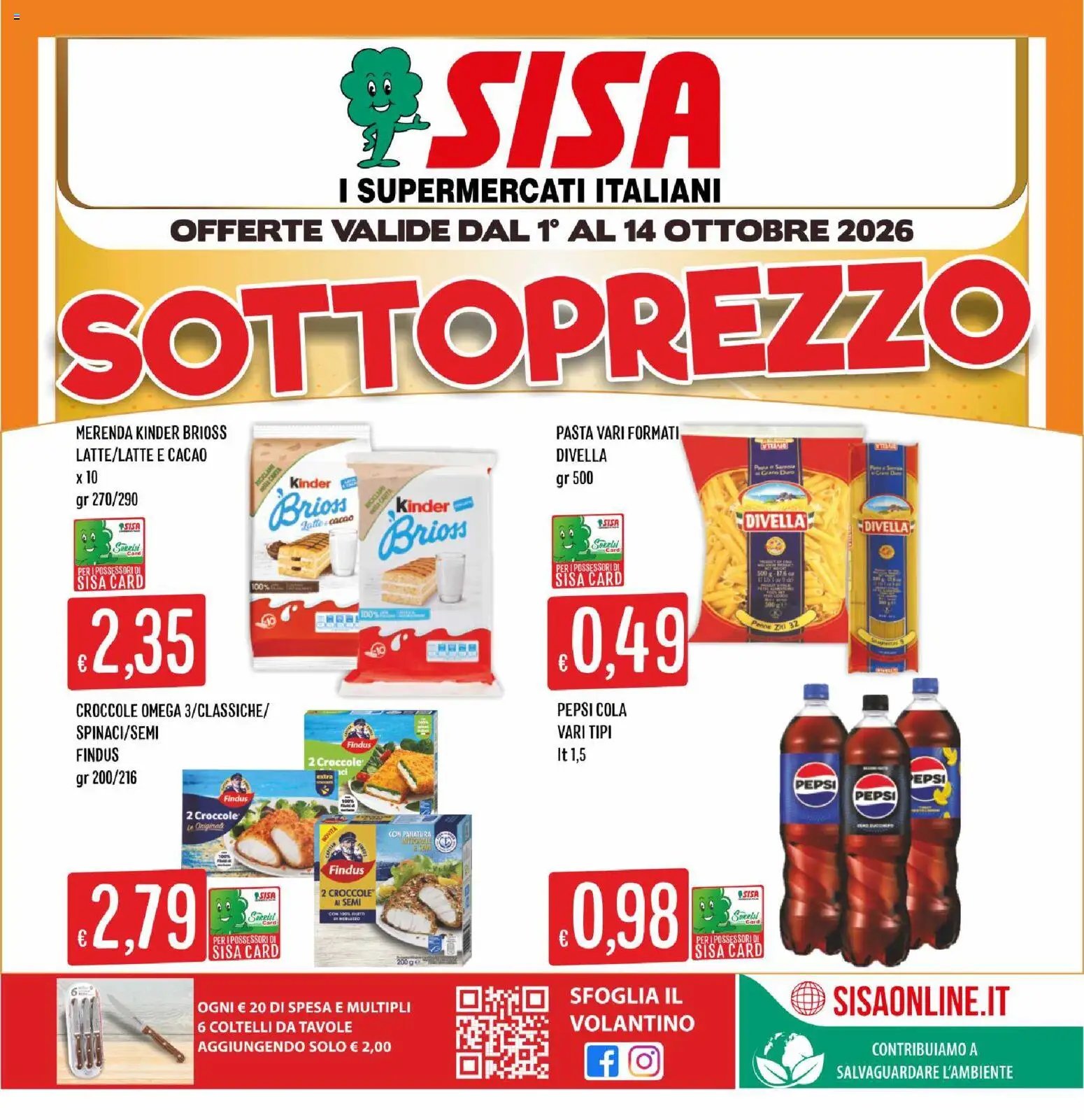 SISA volantino Calabria