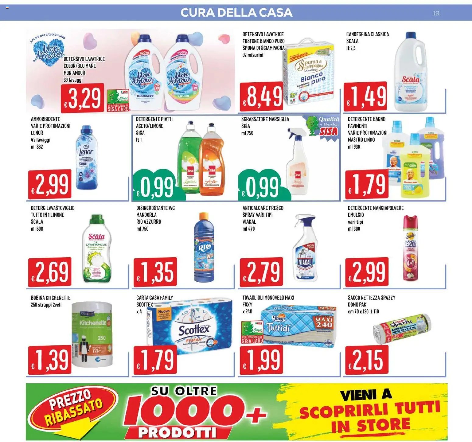 SISA volantino Calabria