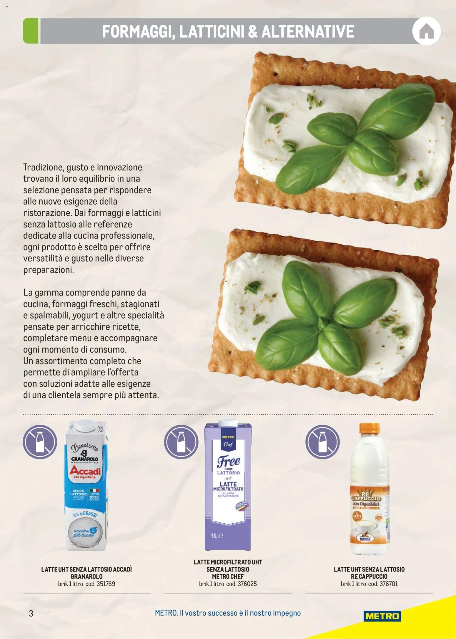Metro volantino Free From
