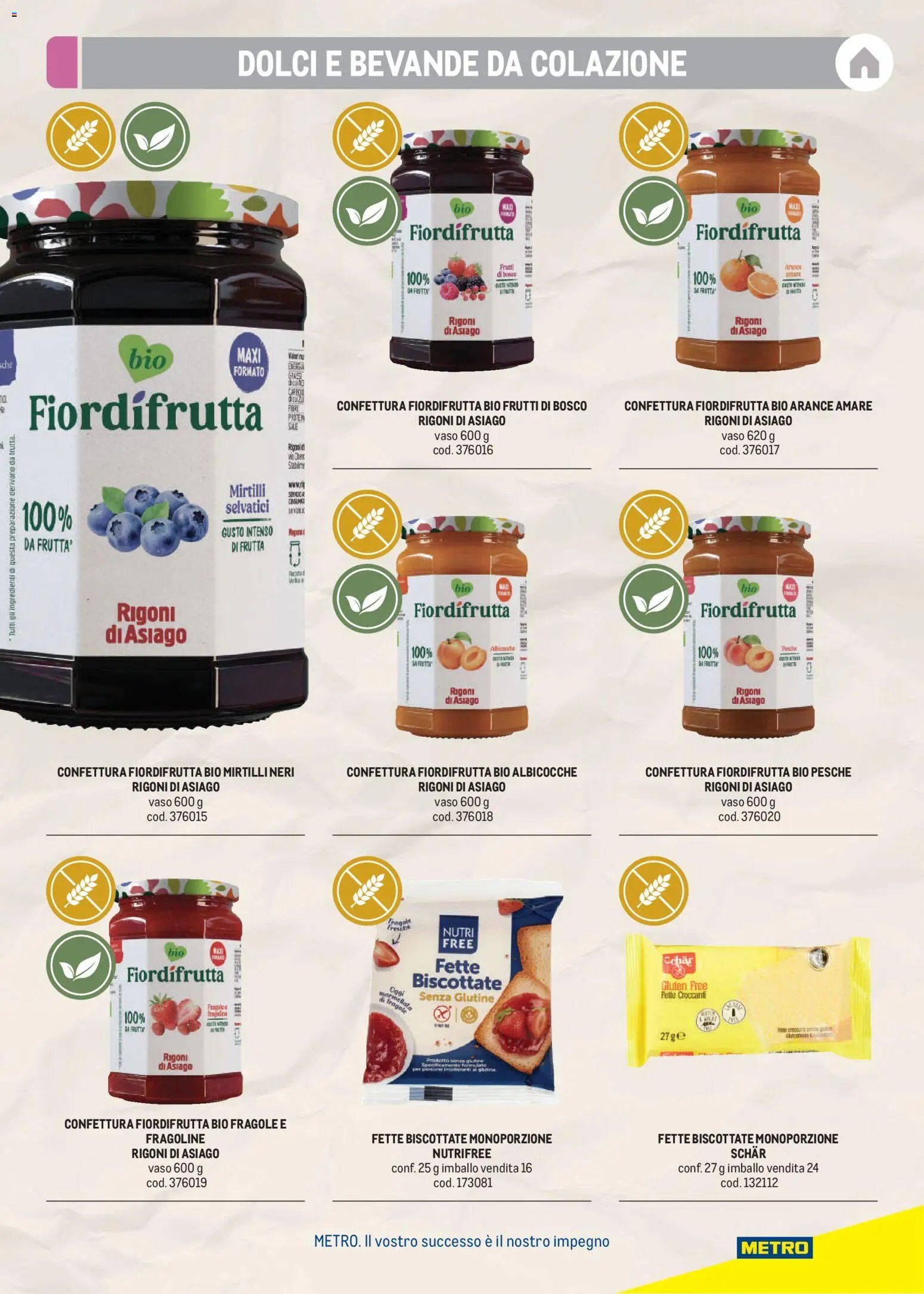 Metro volantino Free From