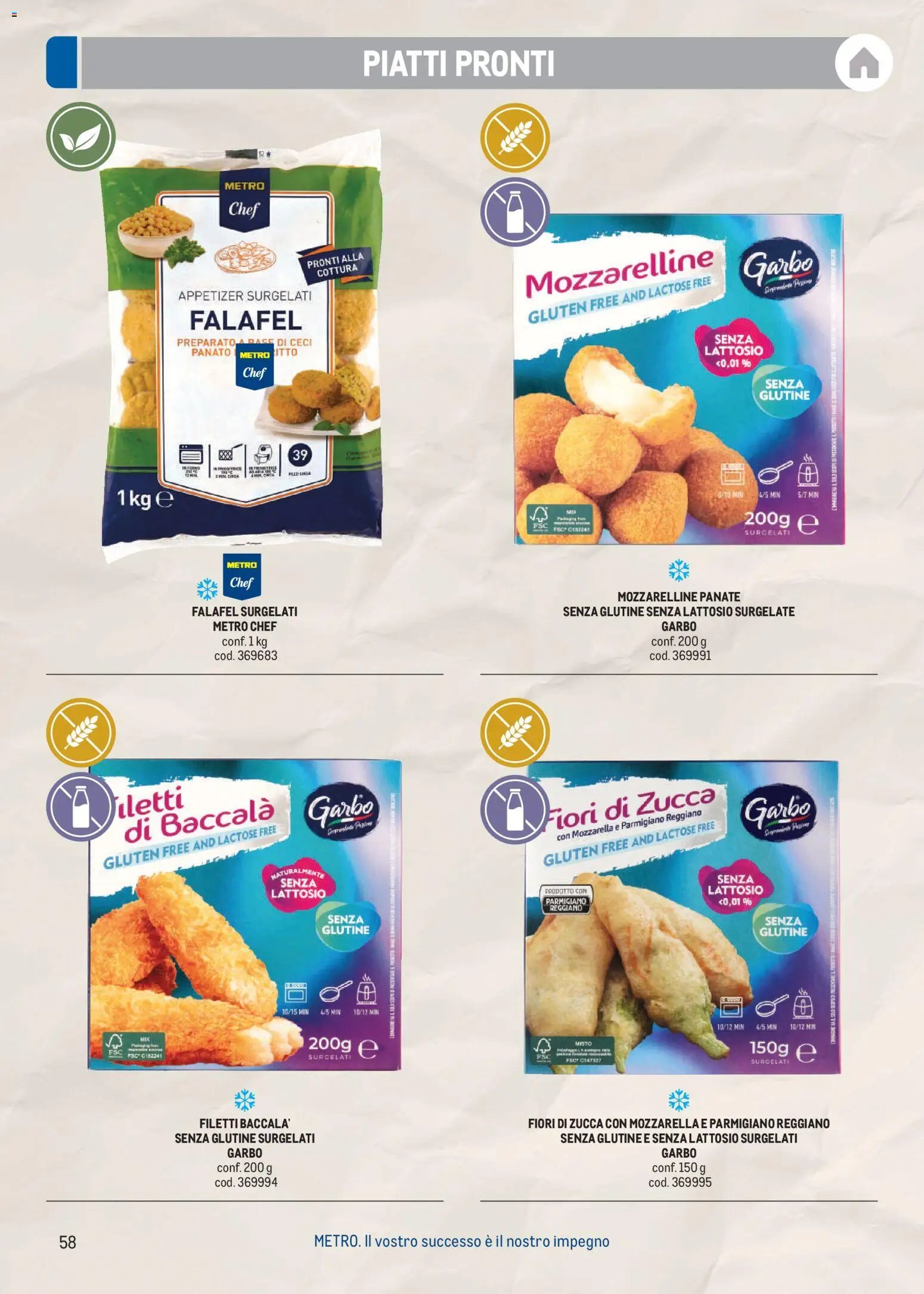 Metro volantino Free From