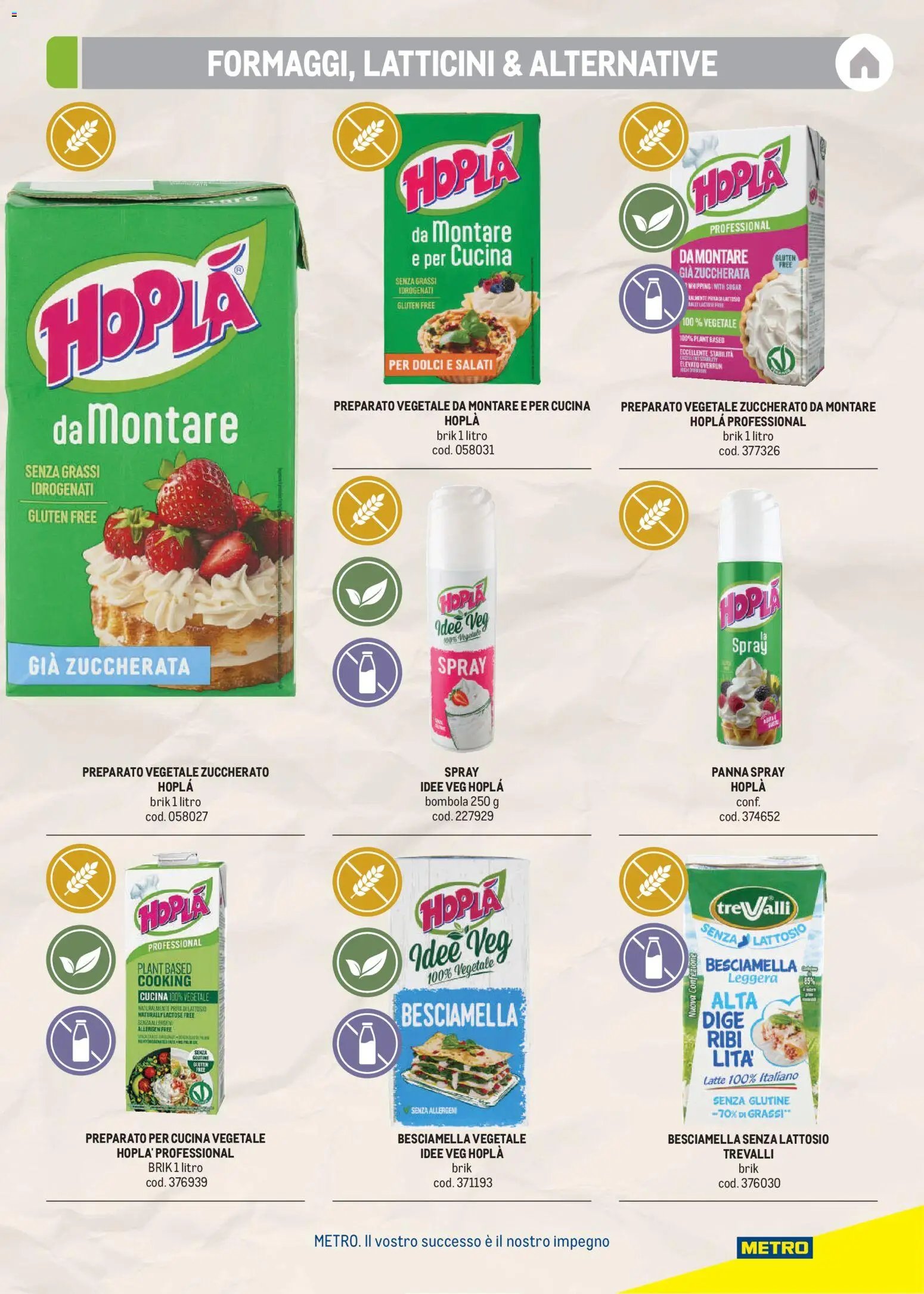 Metro volantino Free From