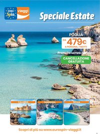 Eurospin volantino Viaggi Sud