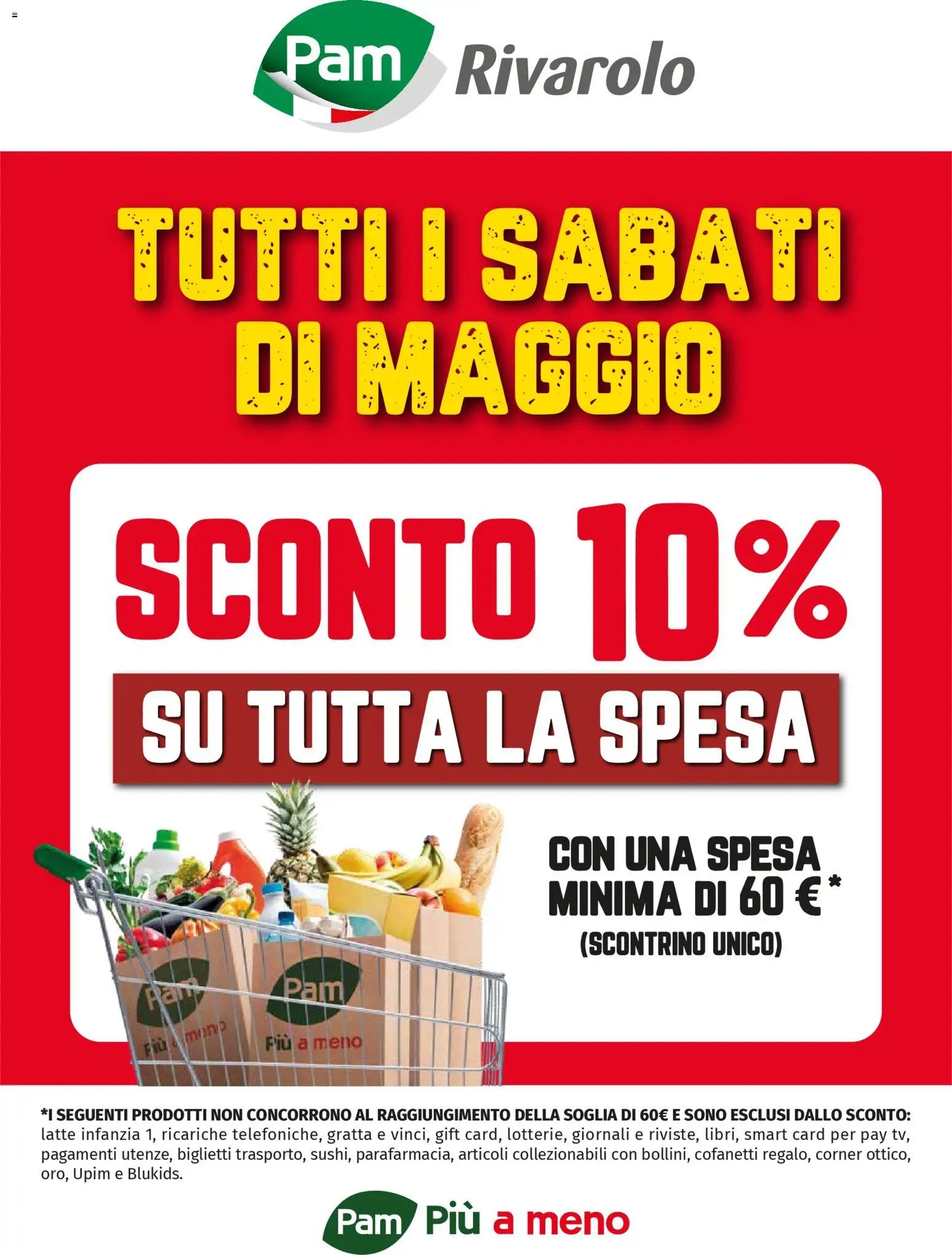 PAM volantino Sconto 10% Rivarolo (2026-05-01 - 2026-05-31)