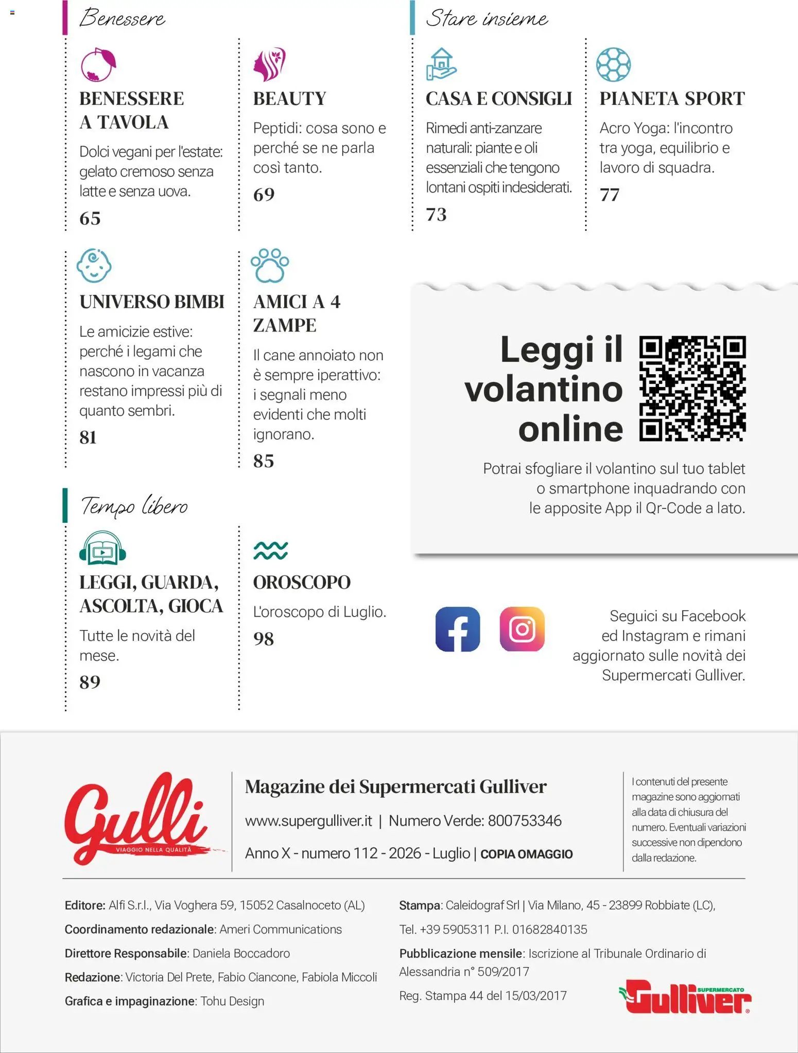 Gulliver volantino Gulli