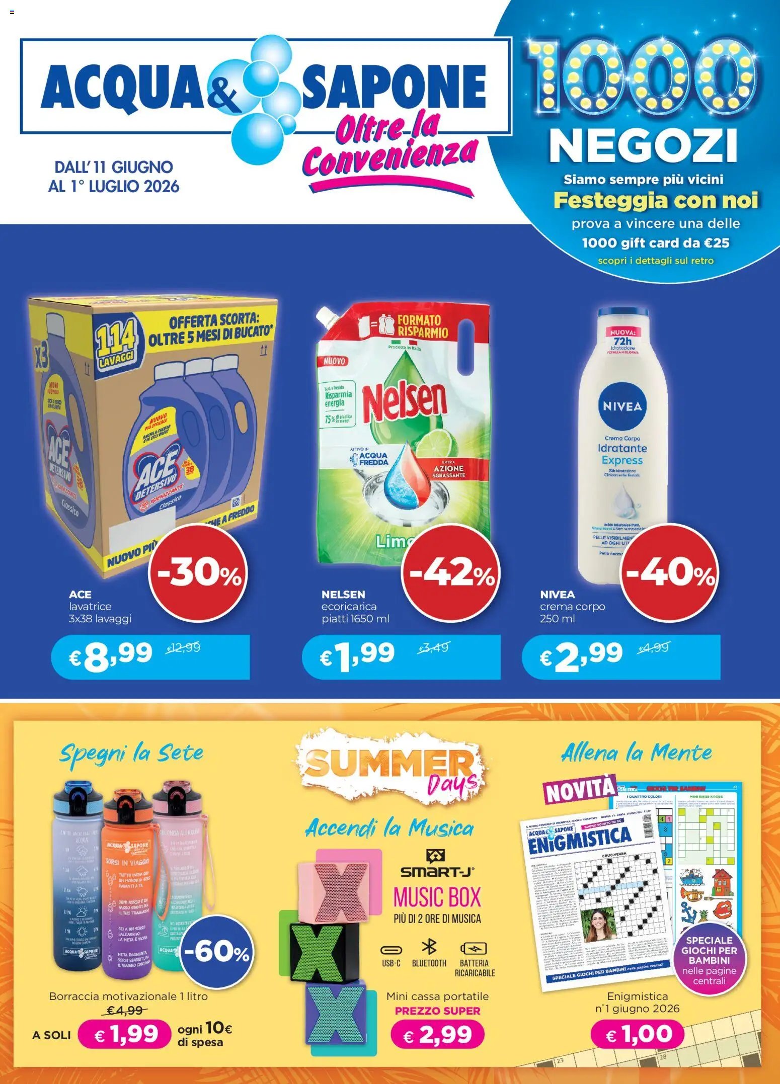 Acqua e Sapone volantino Cesar S.p.A.
