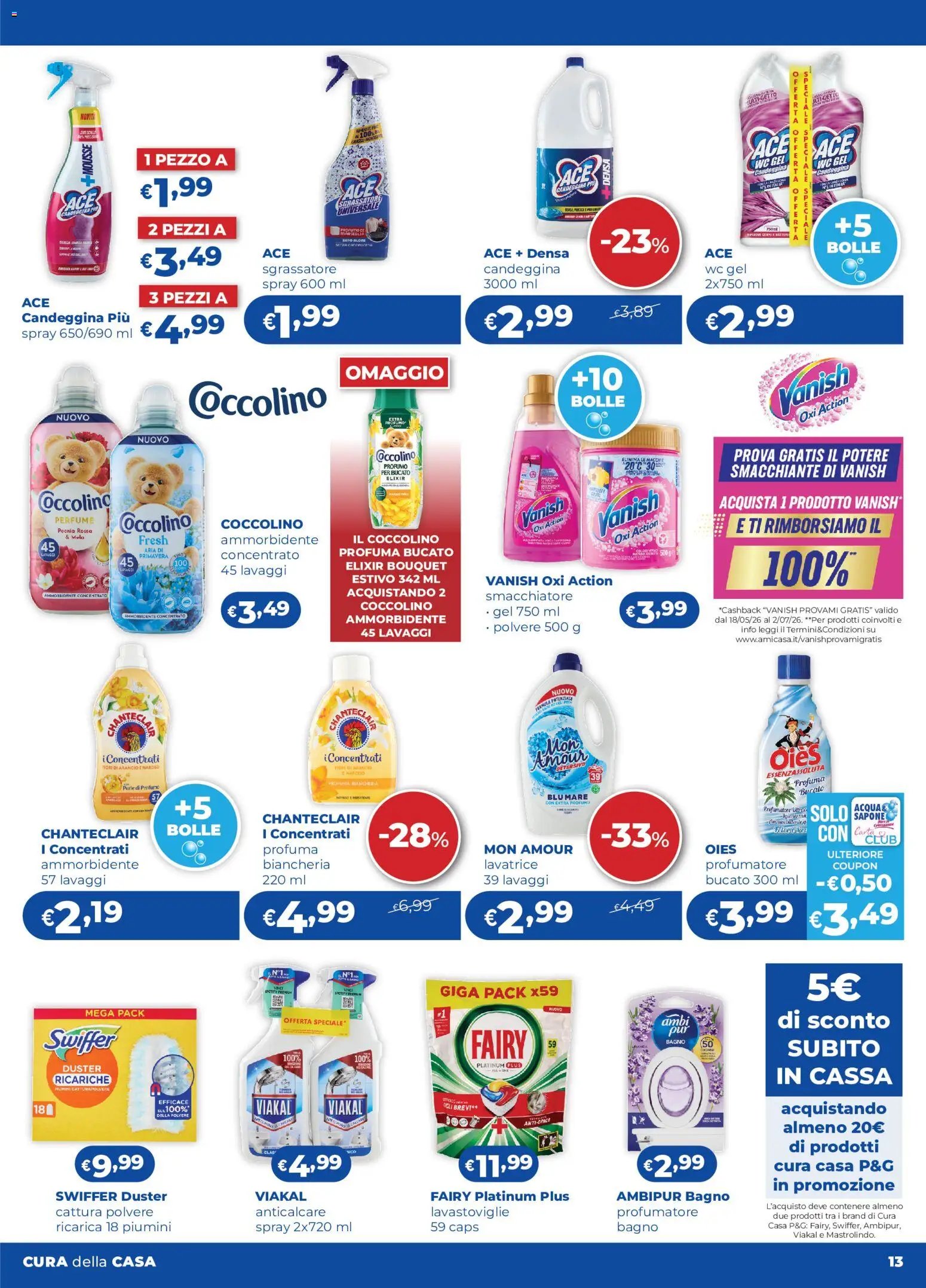 Acqua e Sapone volantino Cesar S.p.A.