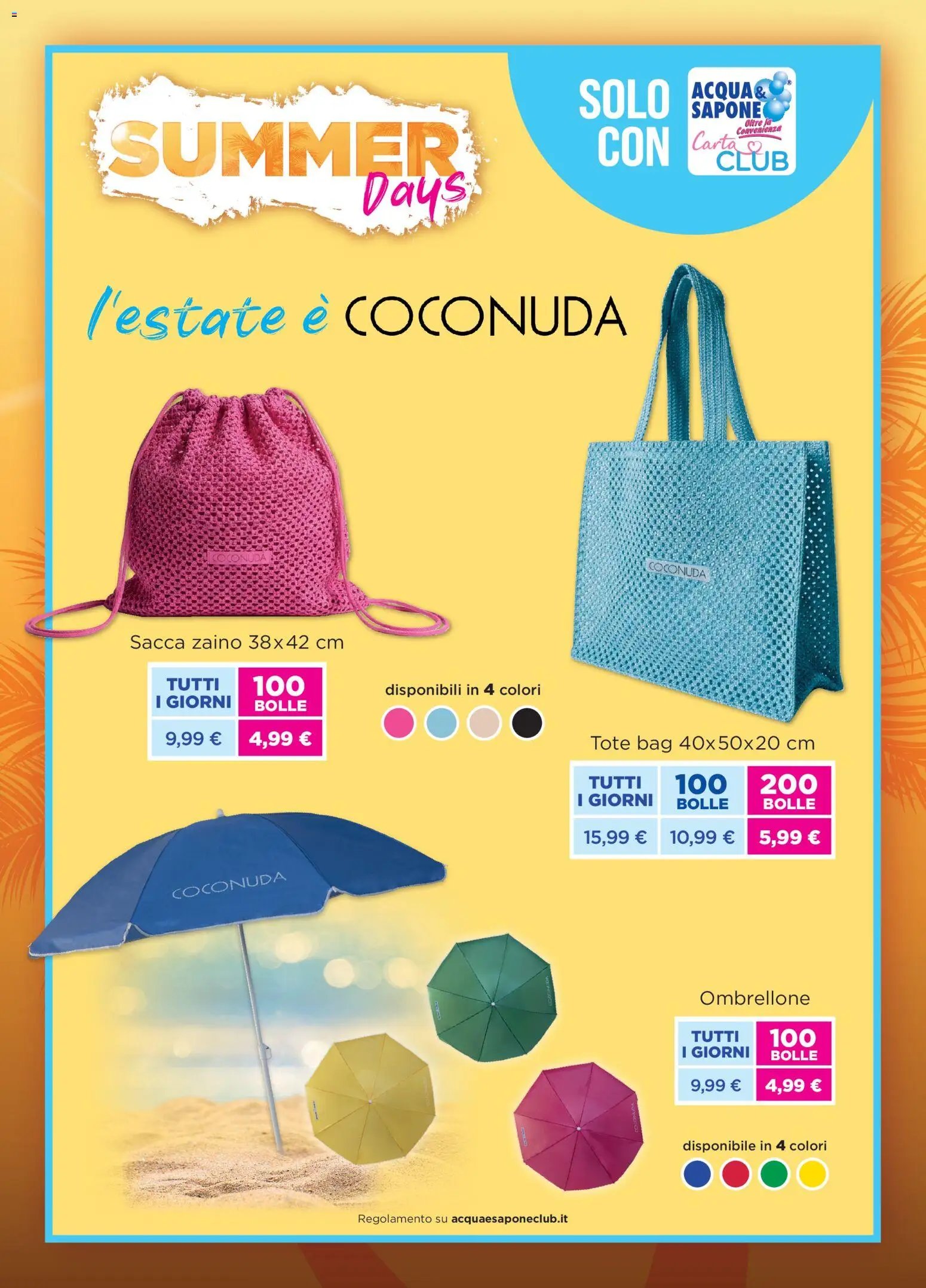 Acqua e Sapone volantino Cesar S.p.A.