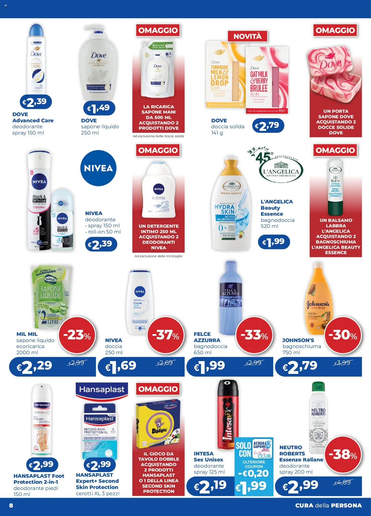 Acqua e Sapone volantino Cesar S.p.A.