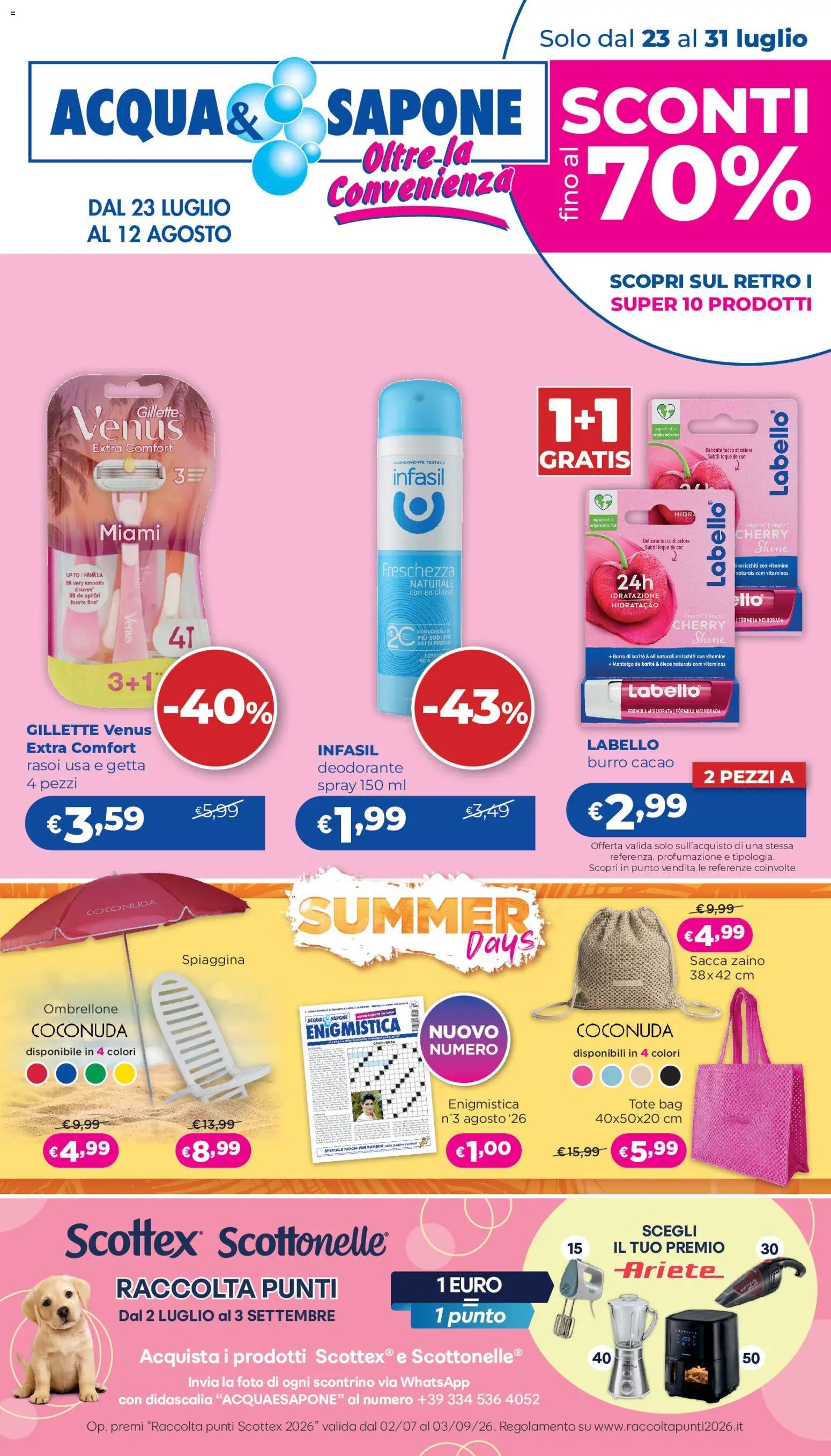 Acqua e Sapone volantino 10/2026