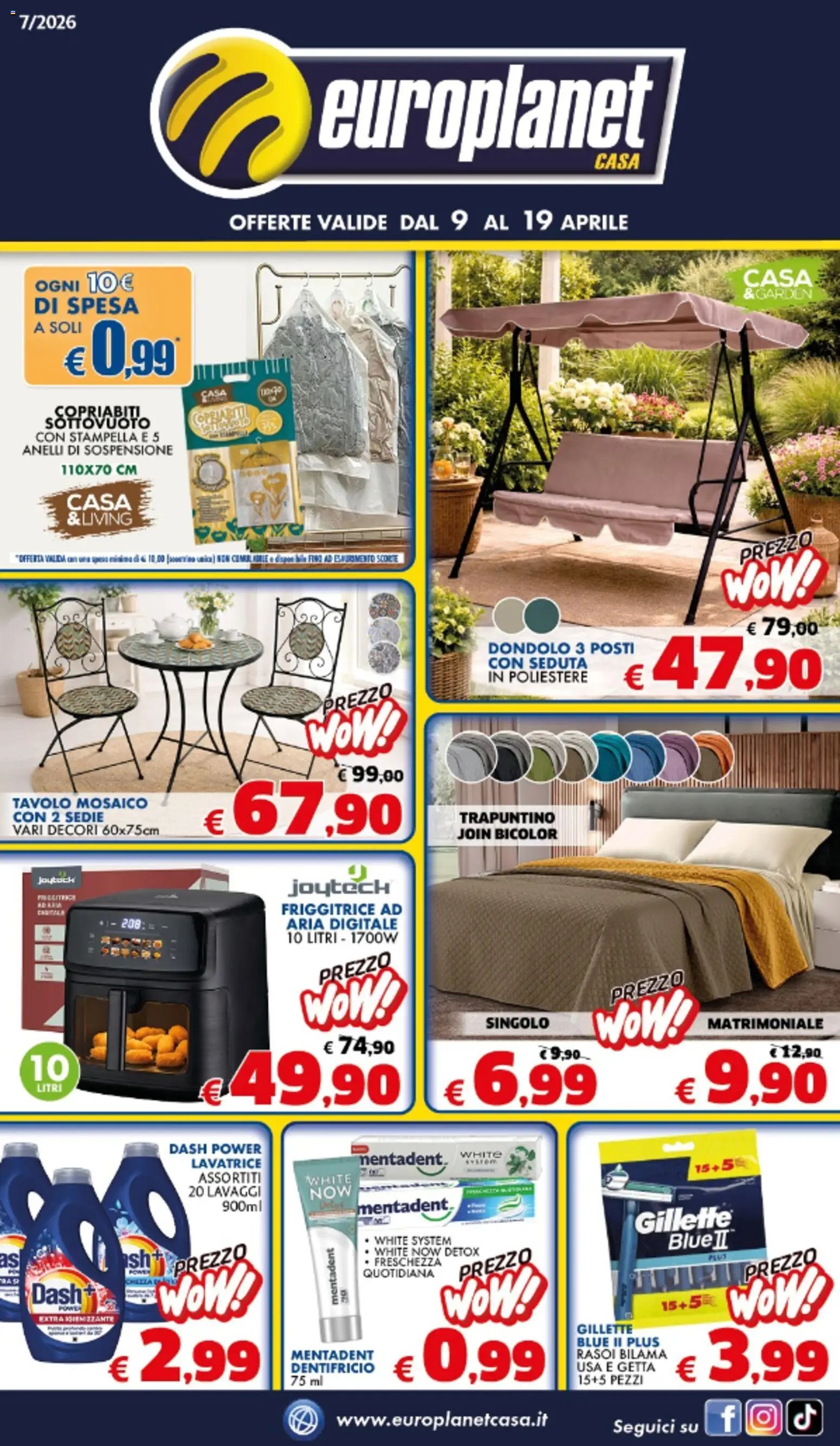 Europlanet Casa volantino (2026-04-09 - 2026-04-19)