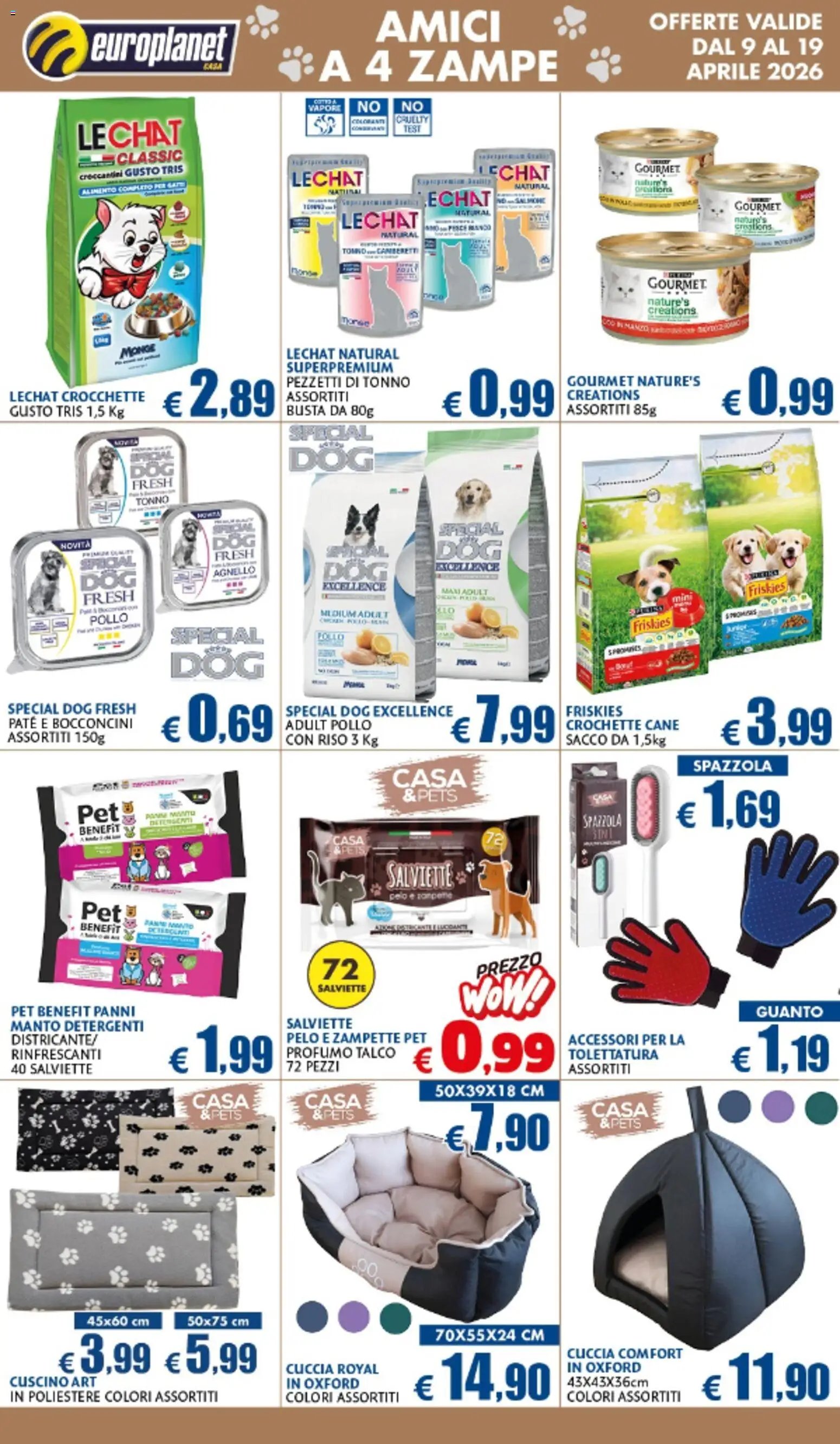 Europlanet Casa volantino (2026-04-09 - 2026-04-19)