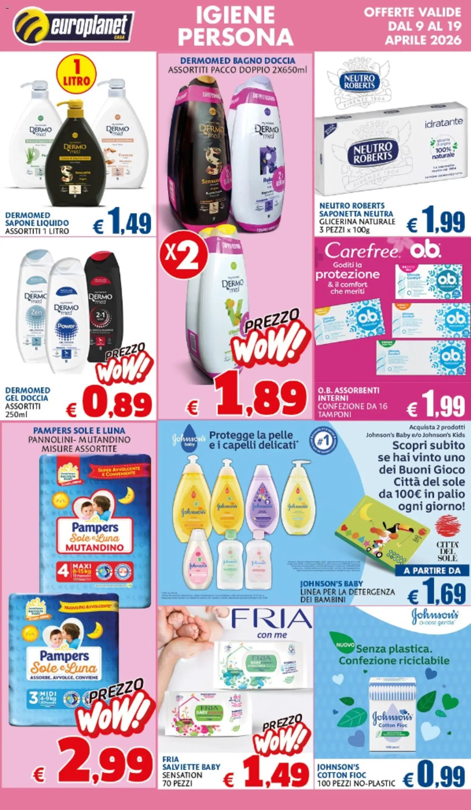 Europlanet Casa volantino (2026-04-09 - 2026-04-19)