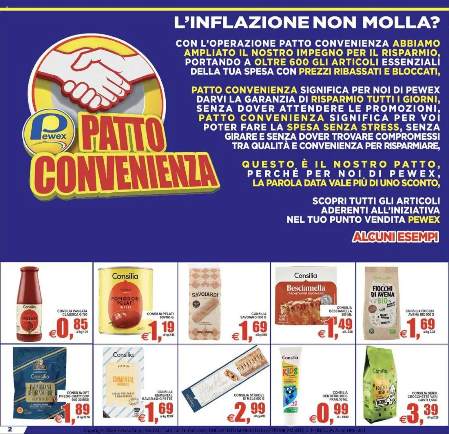 Pewex volantino City Via XVII Olimpiade