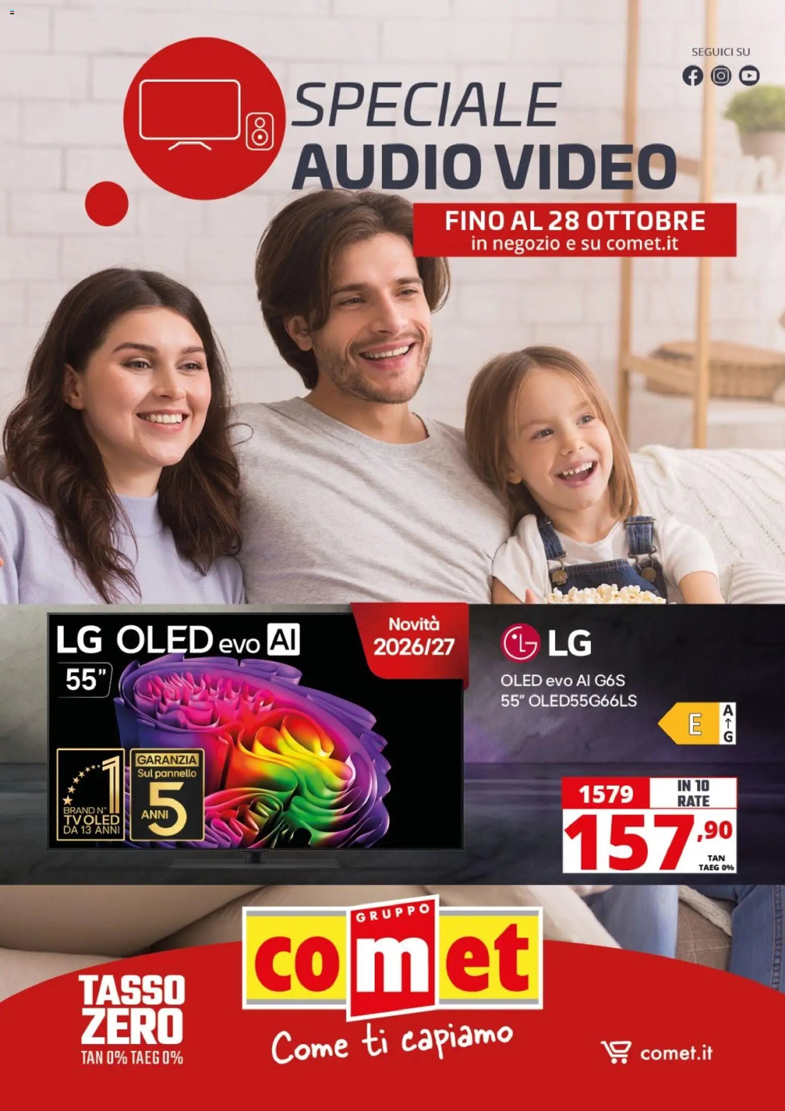 Comet volantino Audio Video