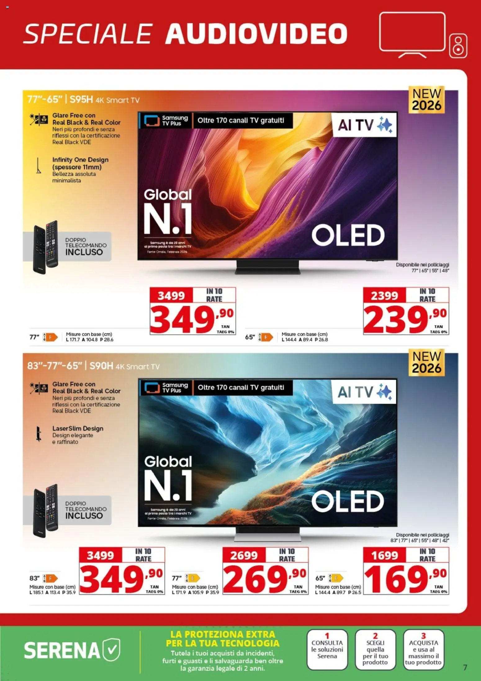 Comet volantino Audio Video