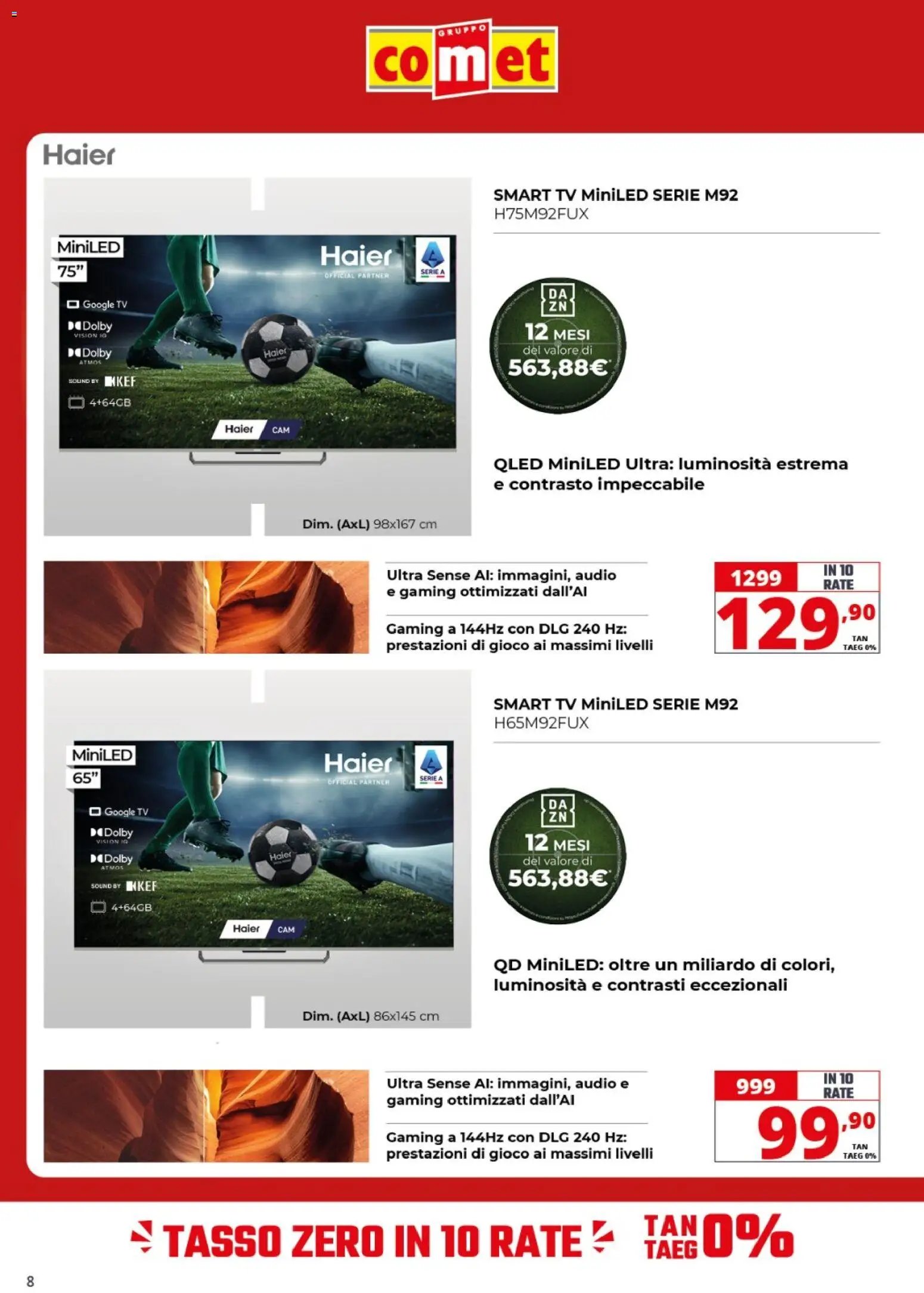 Comet volantino Audio Video