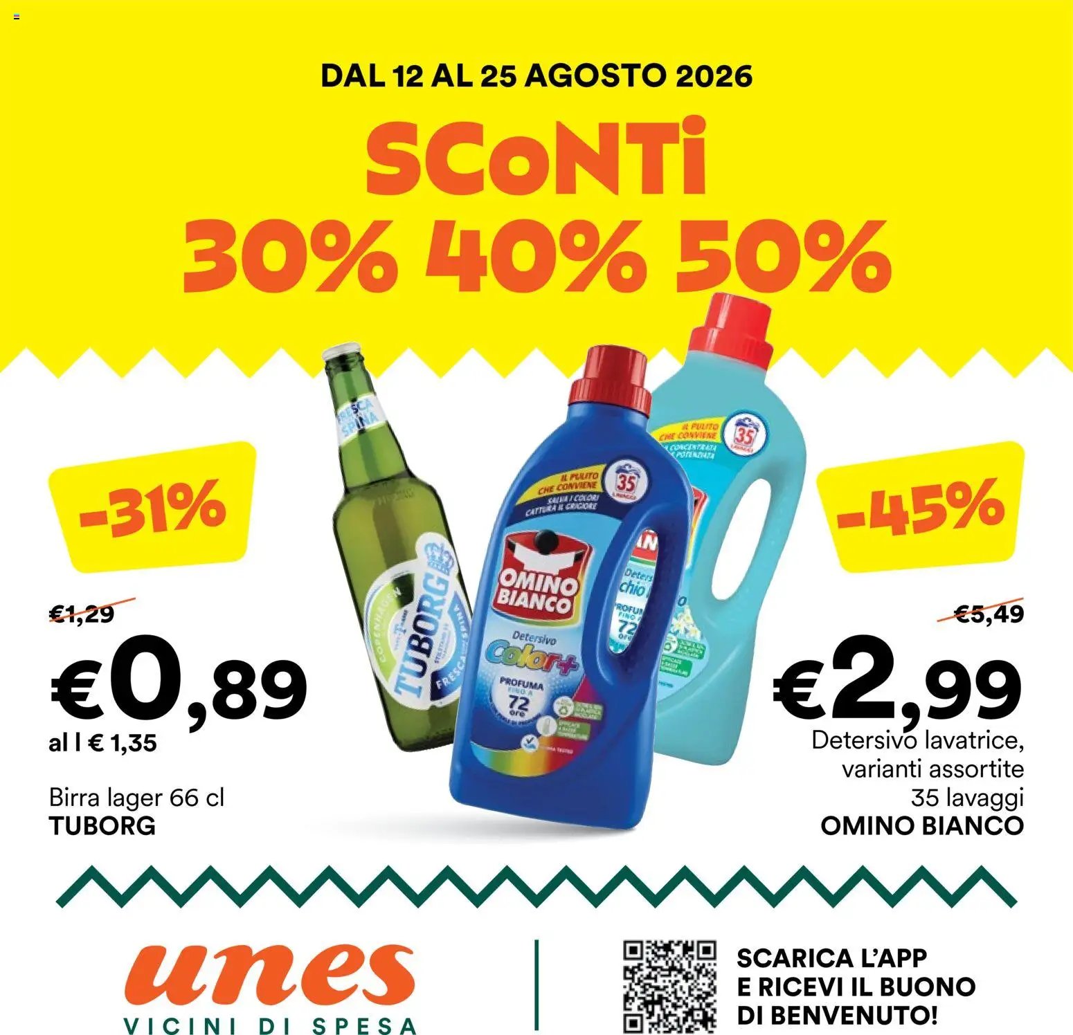 Unes volantino