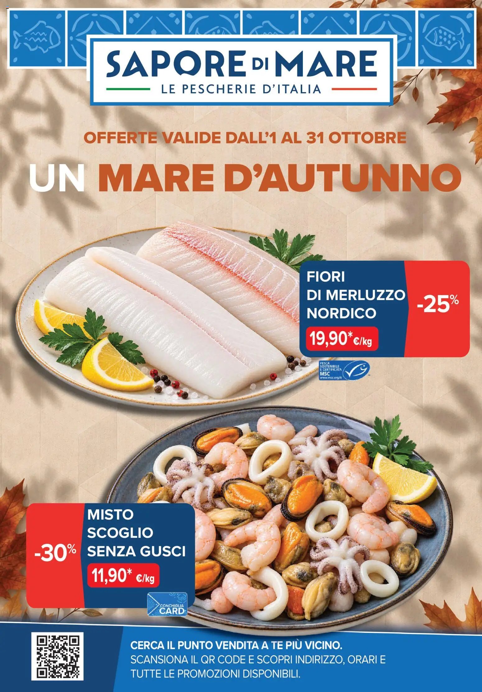 Sapore di mare volantino