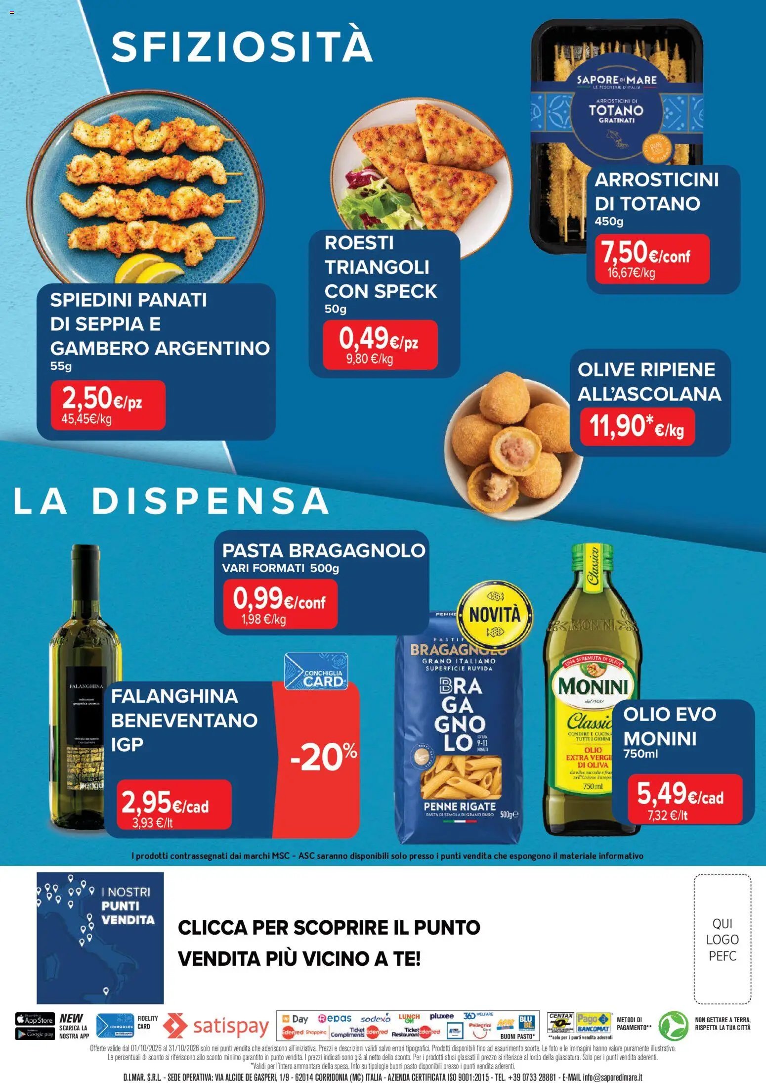 Sapore di mare volantino