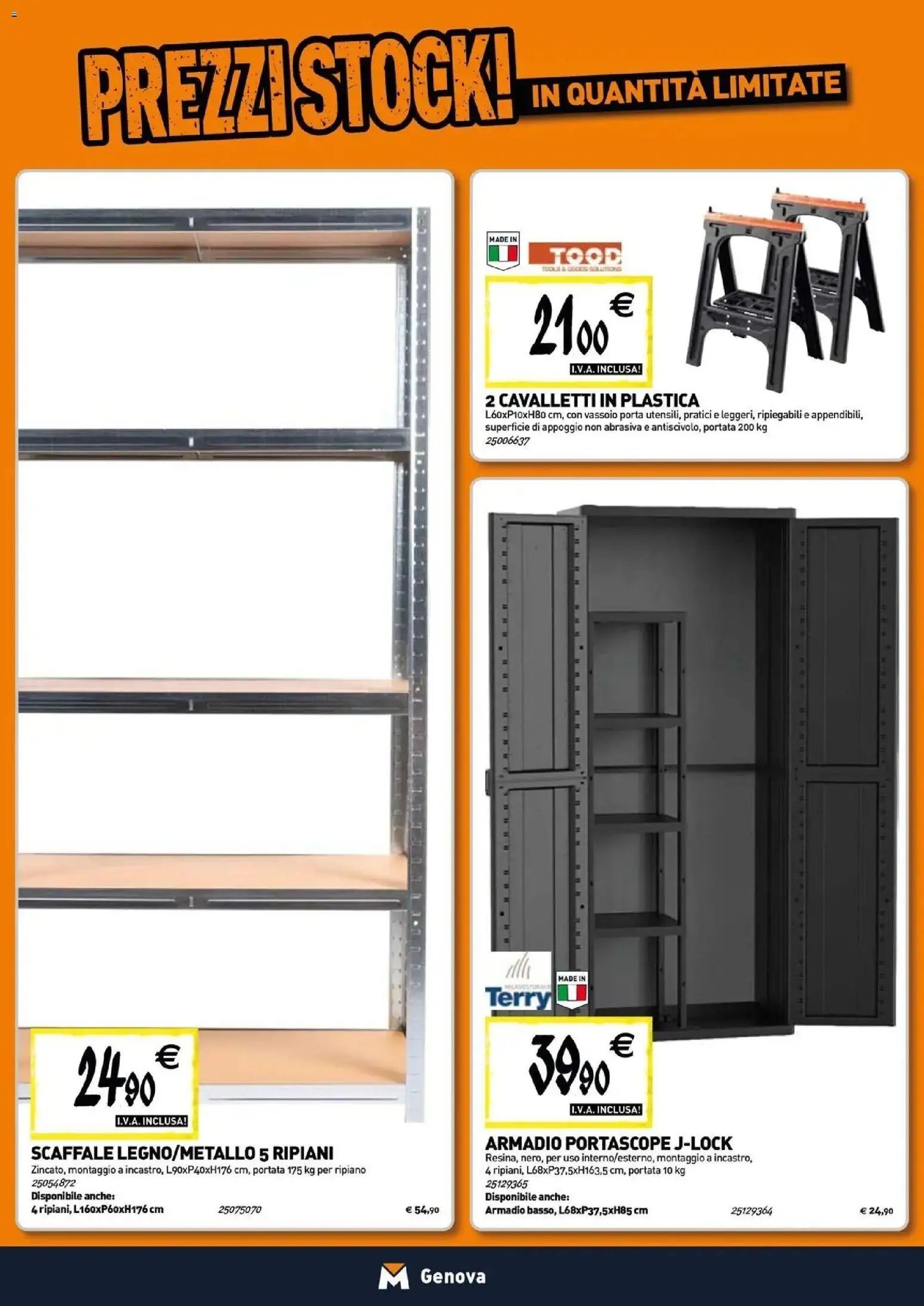 TECNOMAT - Straordinari prezzi stock!