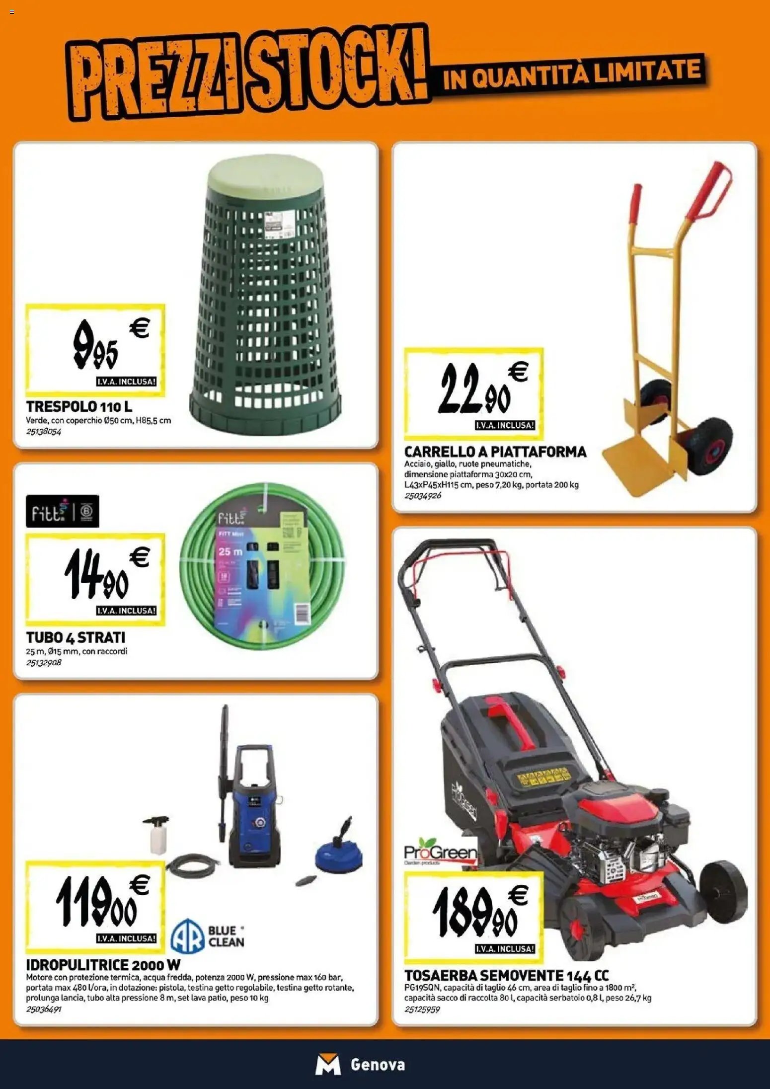 TECNOMAT - Straordinari prezzi stock!
