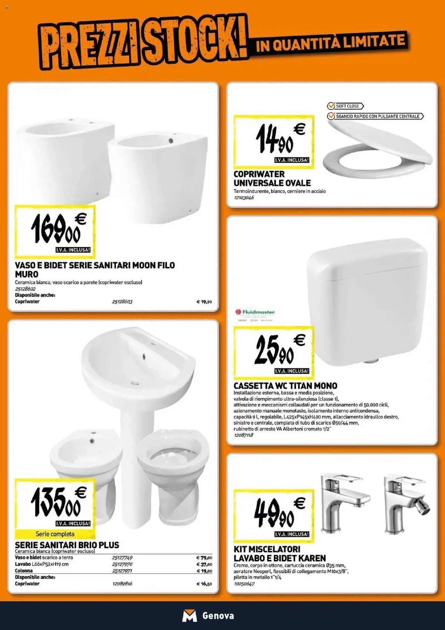 TECNOMAT - Straordinari prezzi stock!