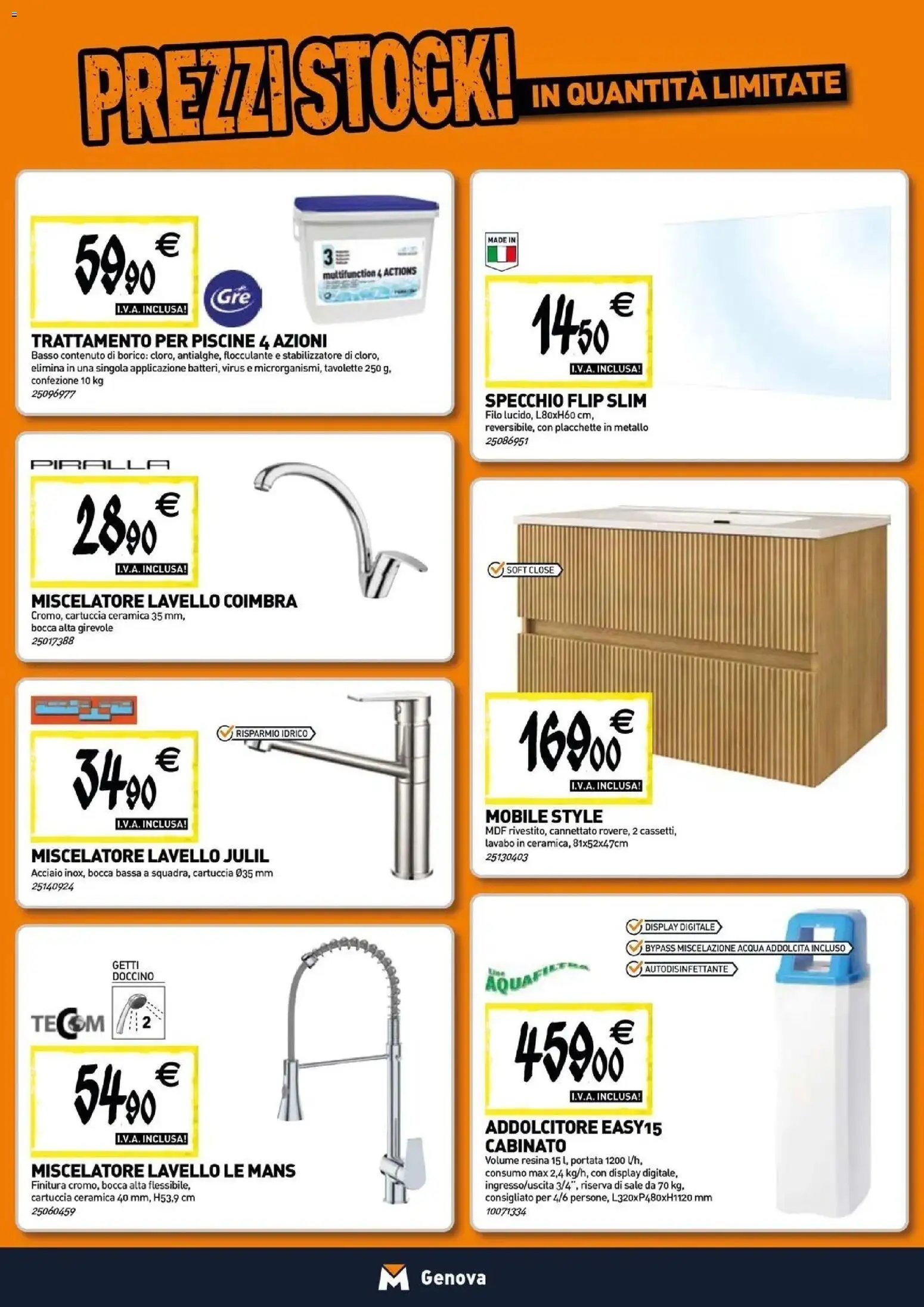 TECNOMAT - Straordinari prezzi stock!
