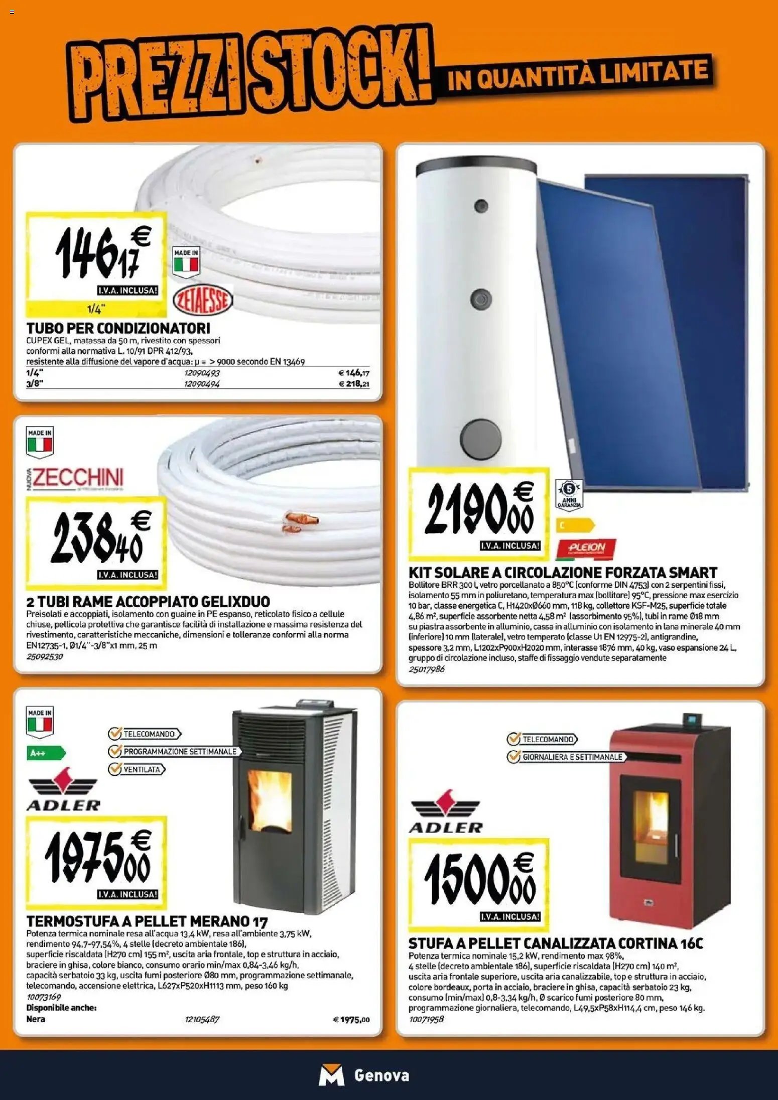 TECNOMAT - Straordinari prezzi stock!