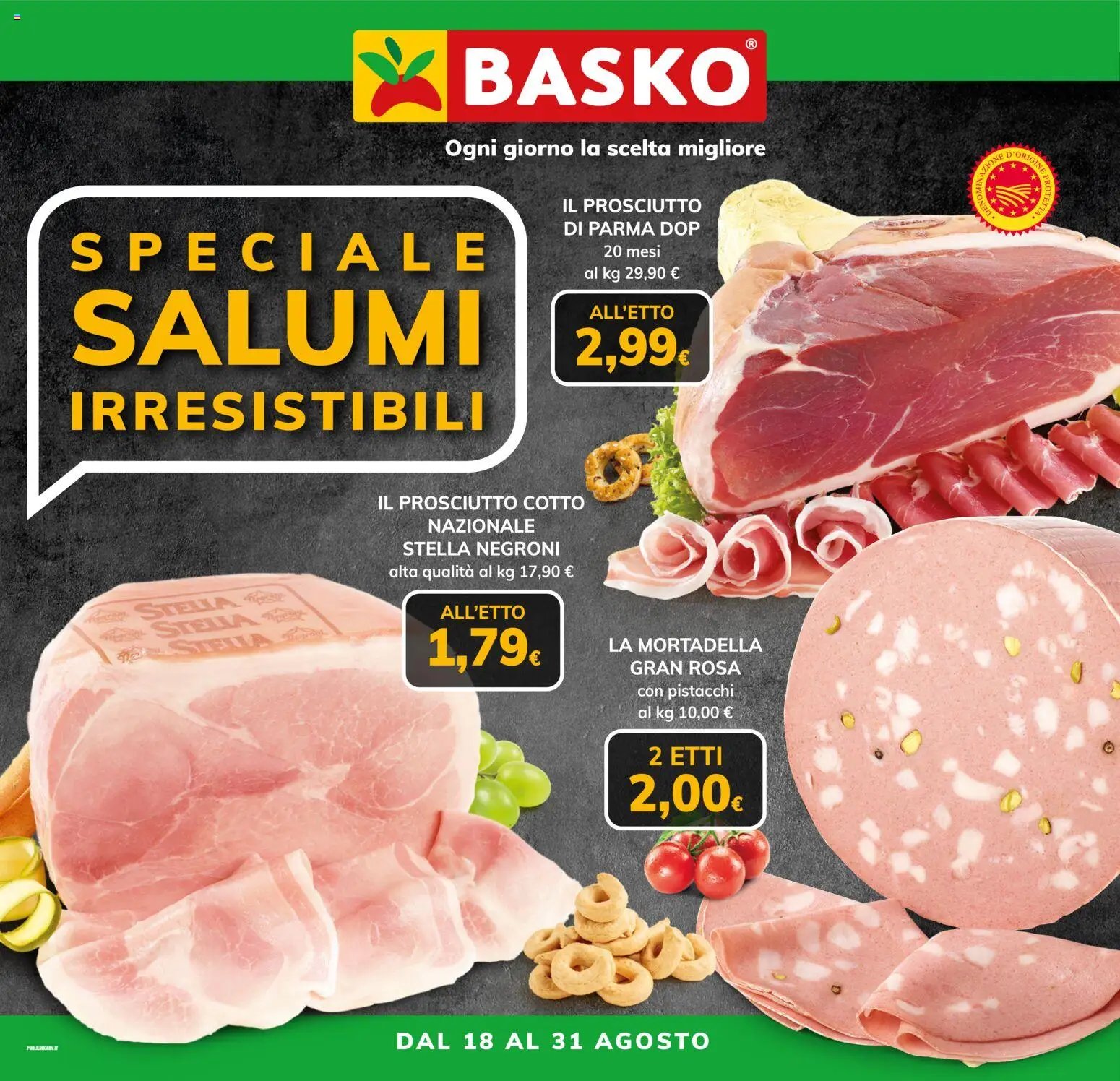 Basko volantino Salumi