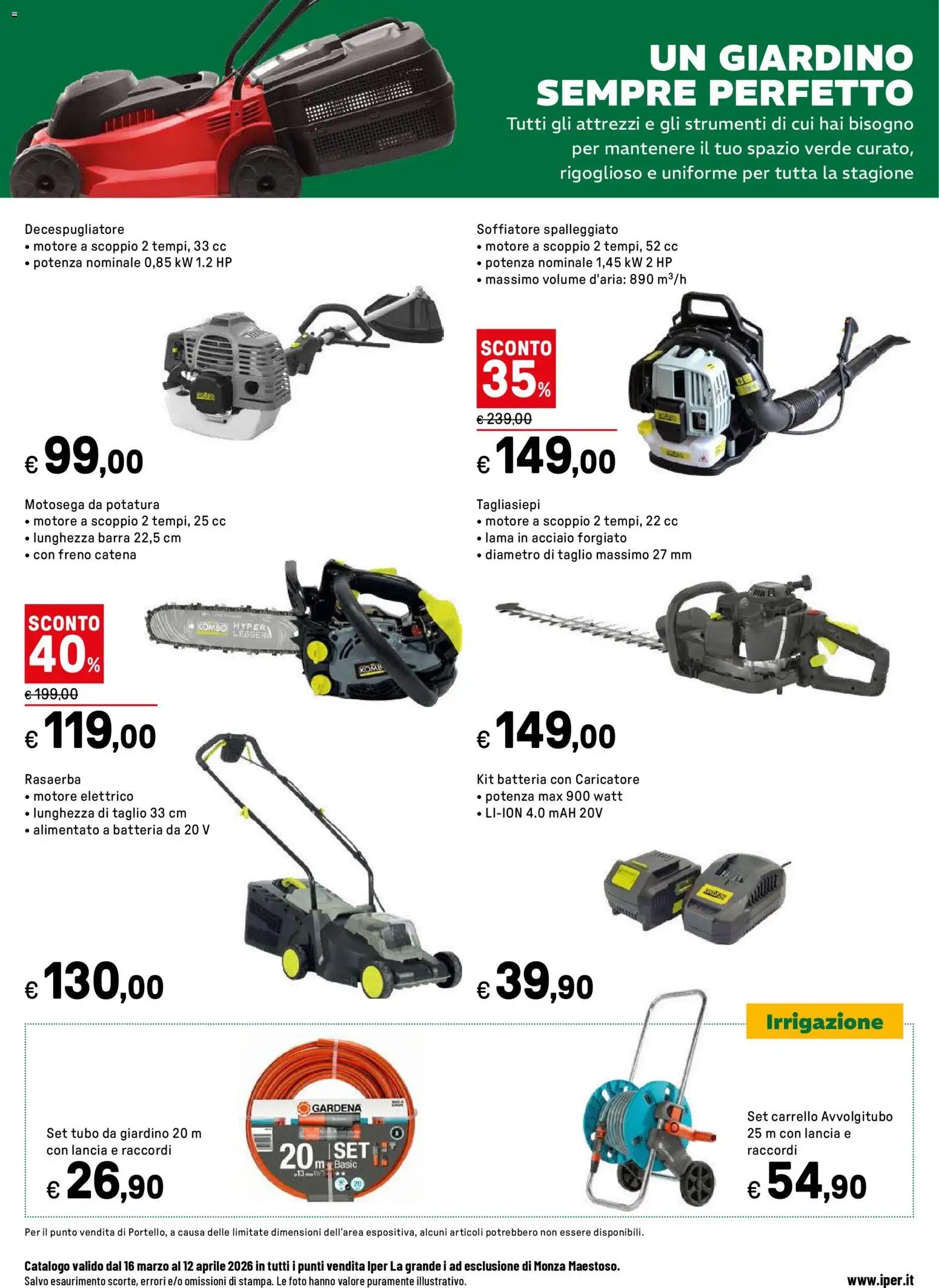 Iper volantino Giardino (2026-03-16 - 2026-04-12)