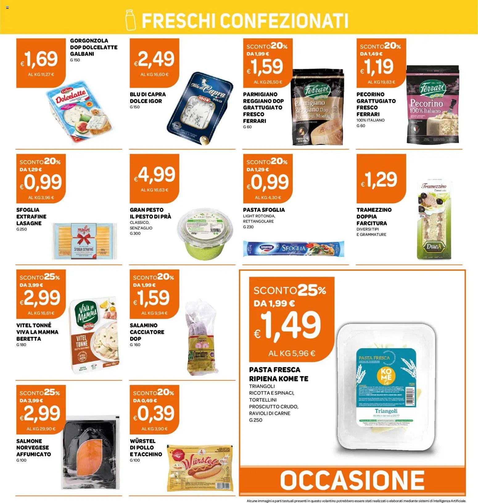 Ekom volantino Toscana