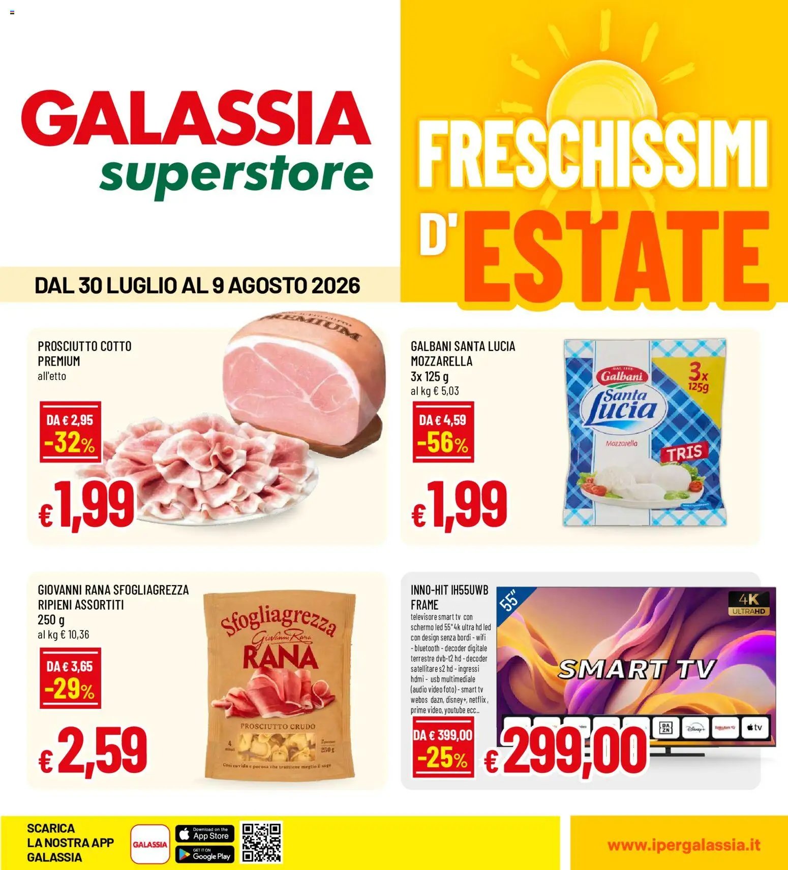 Galassia volantino Superstore