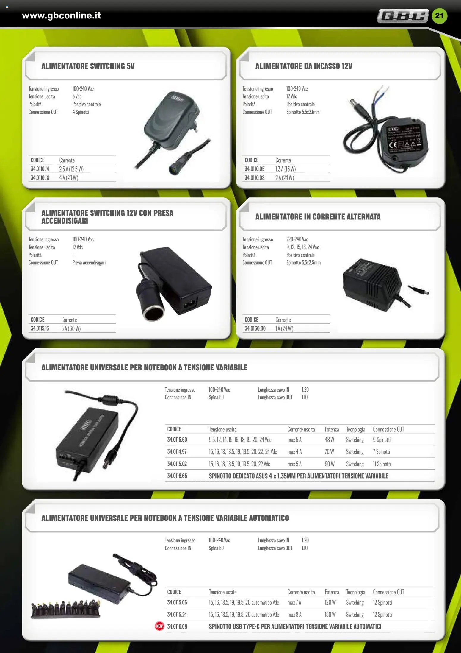 GBC volantino