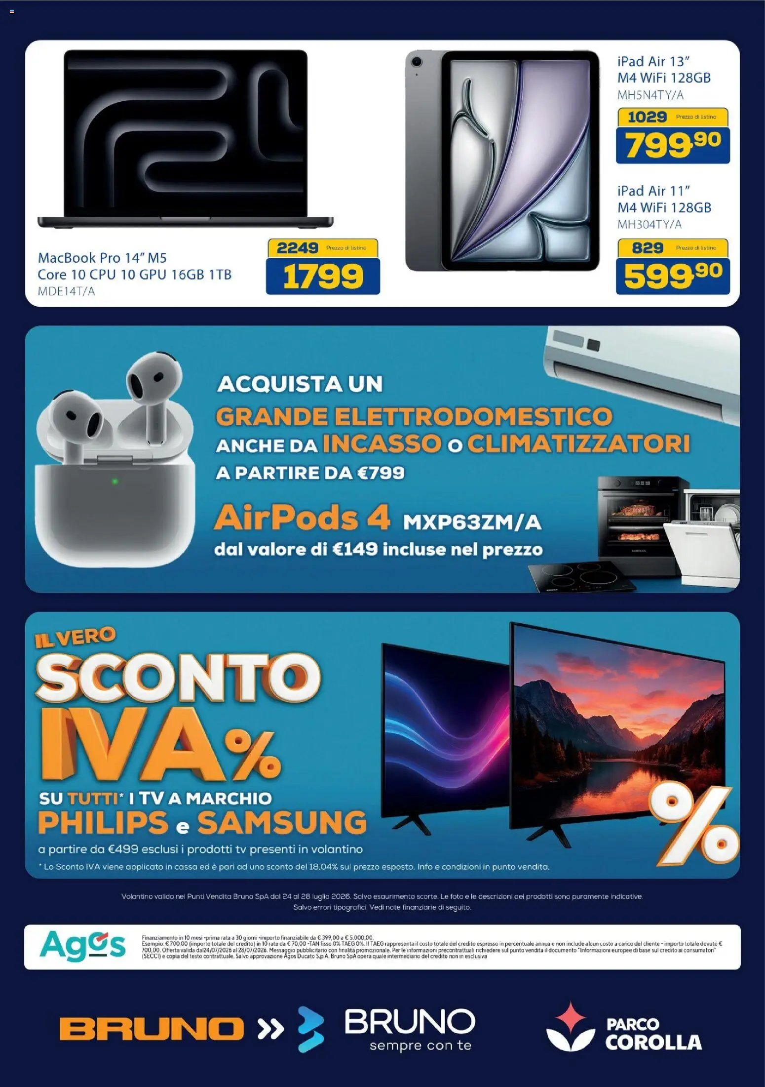 BRUNO volantino Apple