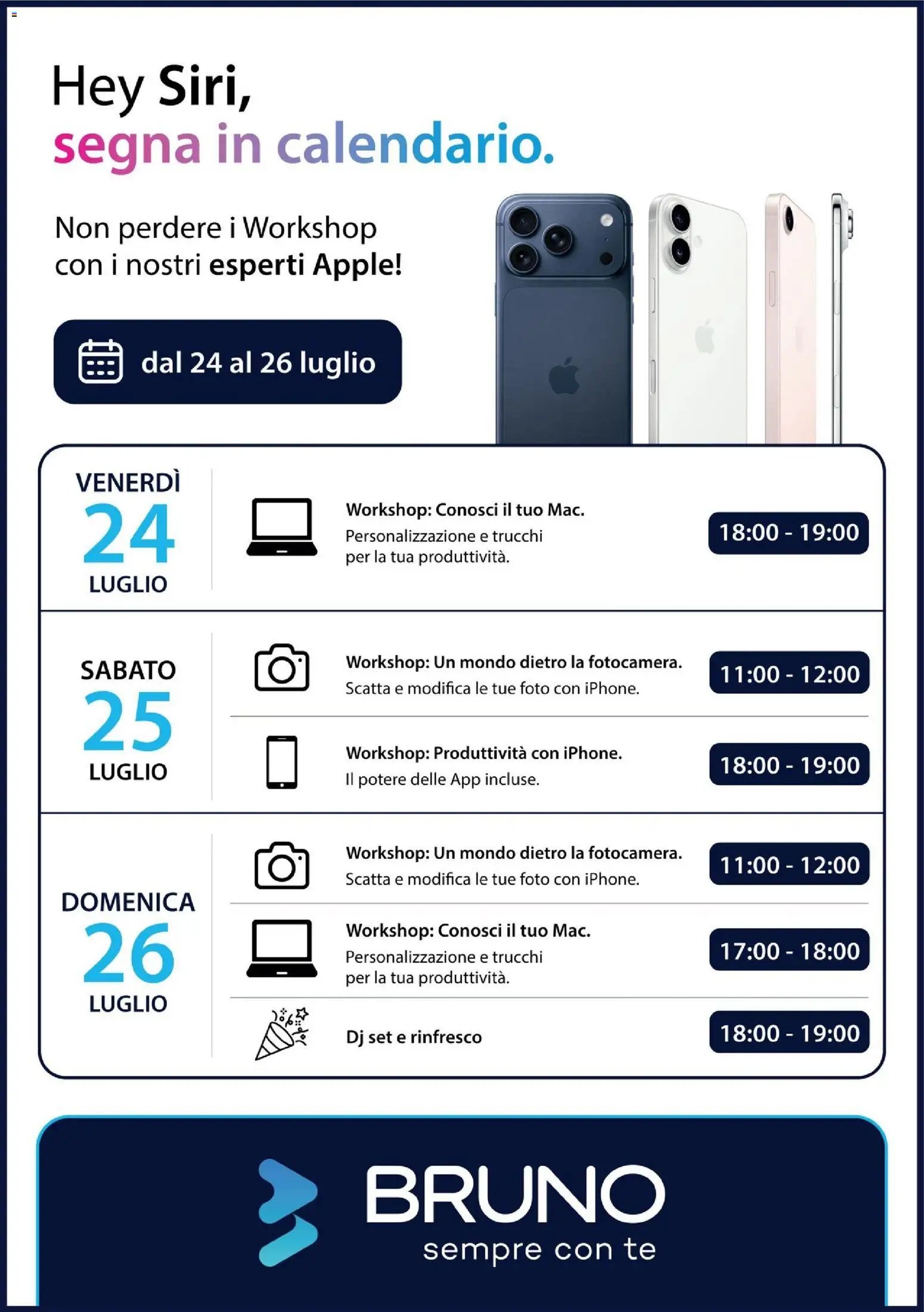 BRUNO volantino Apple
