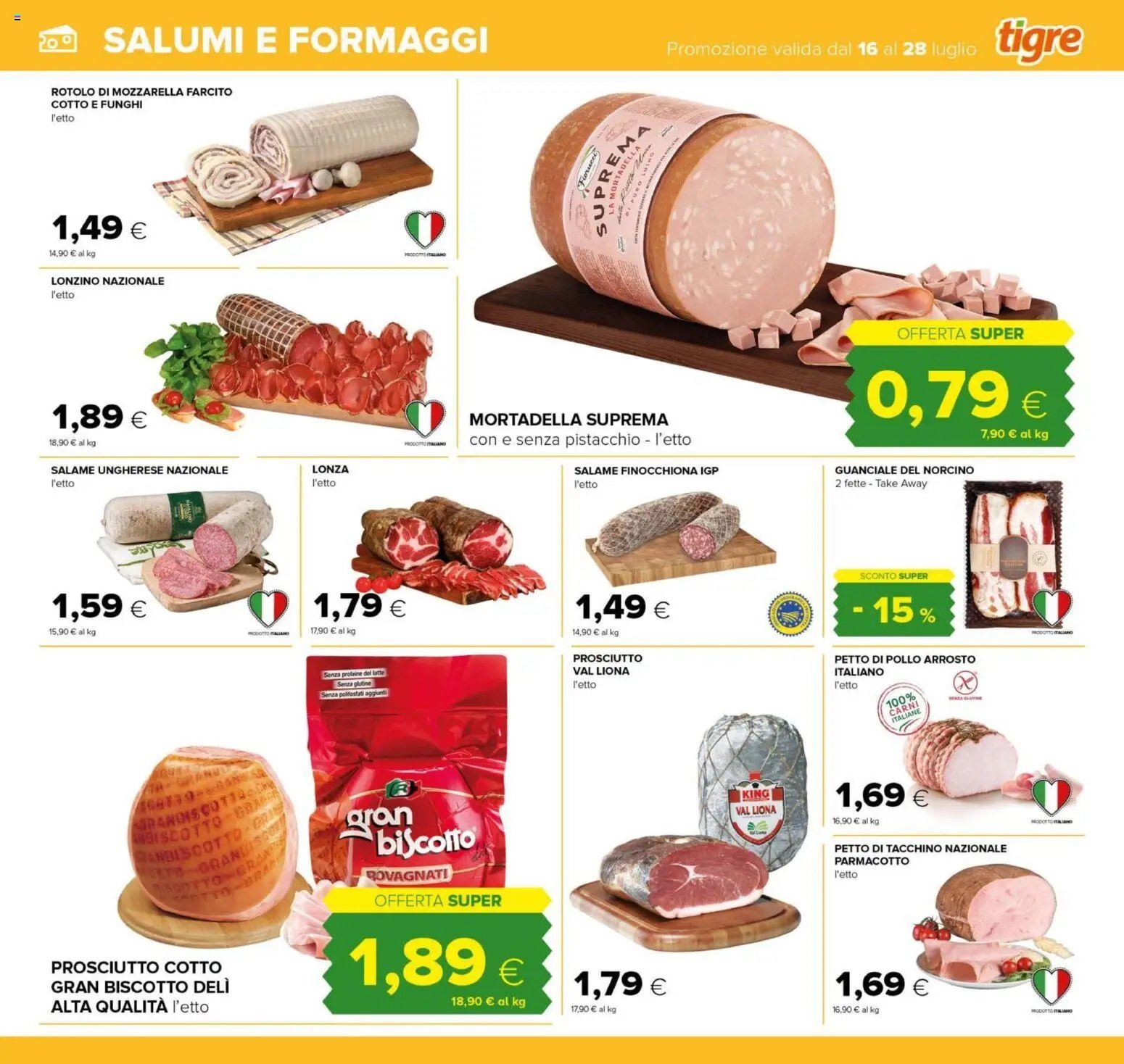 Tigre volantino Cesano